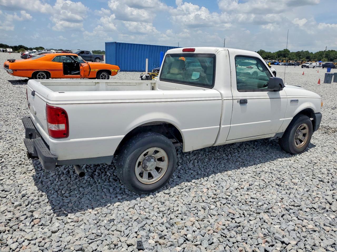 2011 Ford Ranger White vin: 1FTKR1AD5BPA05520