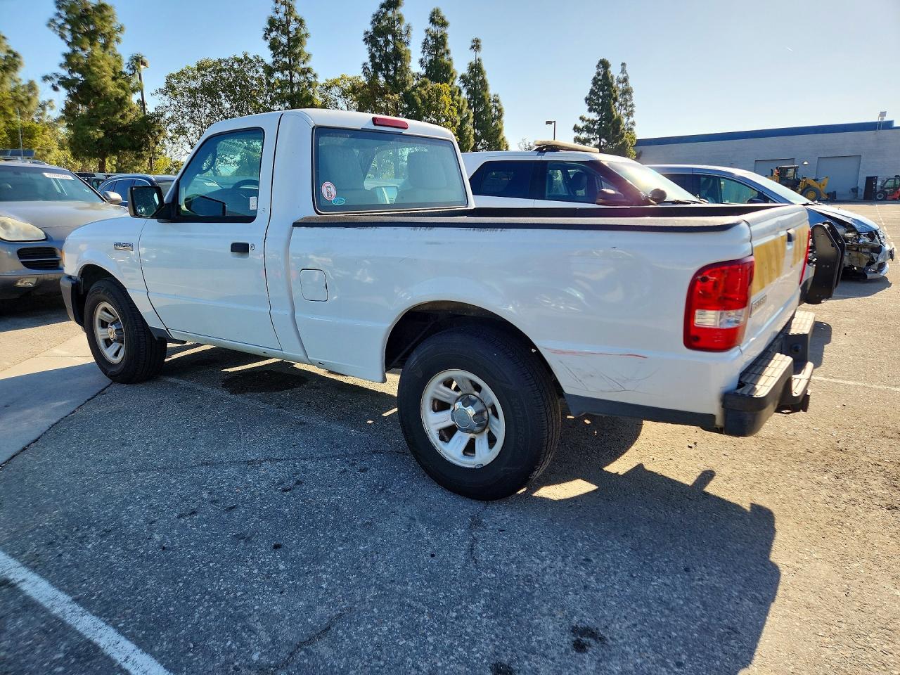 2011 Ford Ranger White vin: 1FTKR1AD5BPA67855