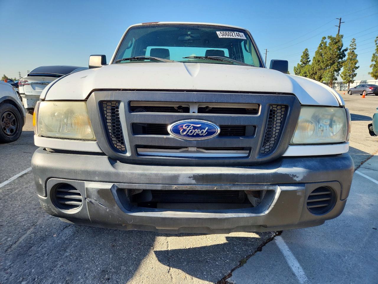 2011 Ford Ranger White vin: 1FTKR1AD5BPA67855