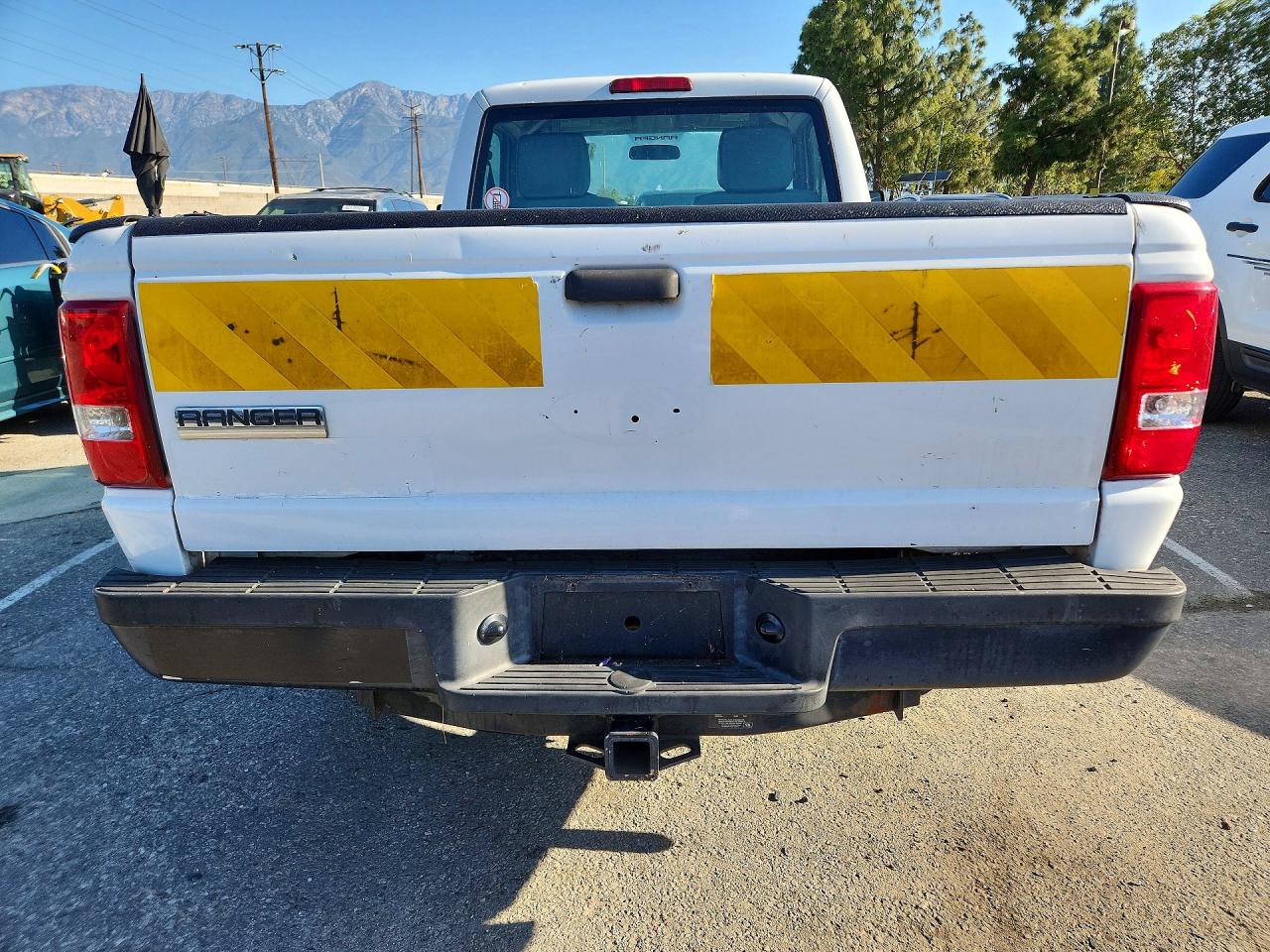 2011 Ford Ranger White vin: 1FTKR1AD5BPA67855