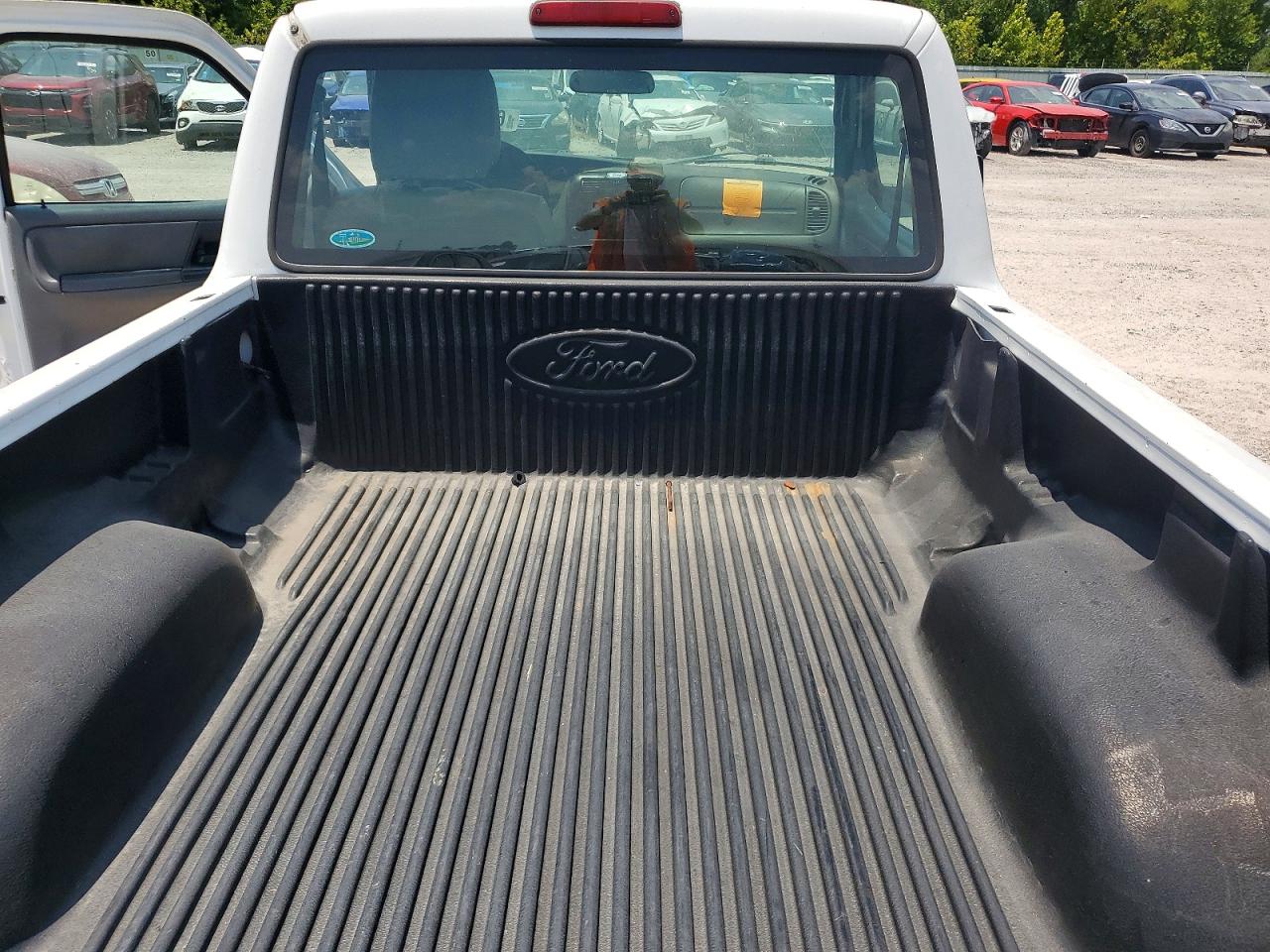 2011 Ford Ranger White vin: 1FTKR1AD5BPA98703