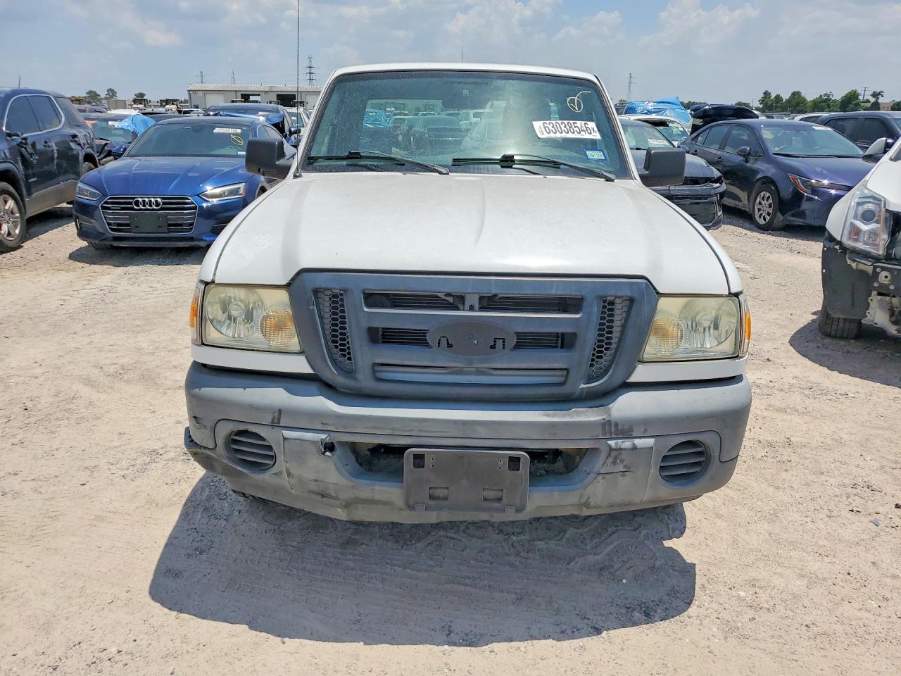 2011 Ford Ranger White vin: 1FTKR1AD5BPA98703