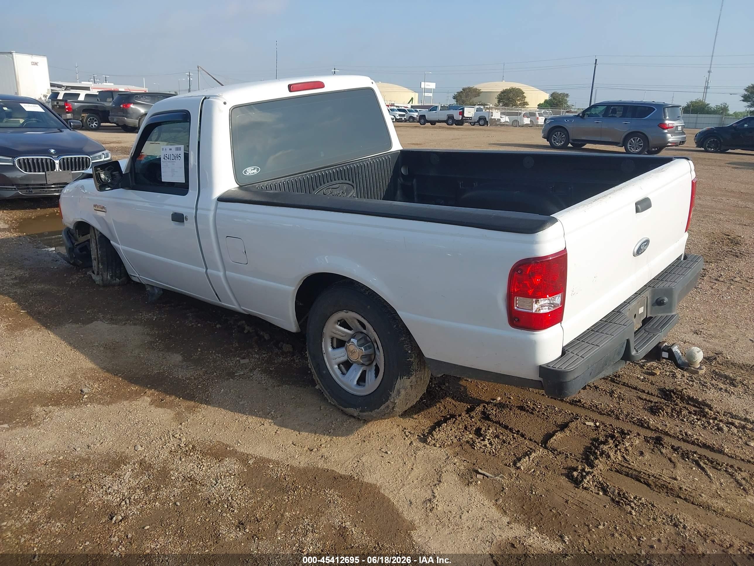 2011 Ford Ranger Xl/xlt Белый vin: 1FTKR1AD5BPB16830