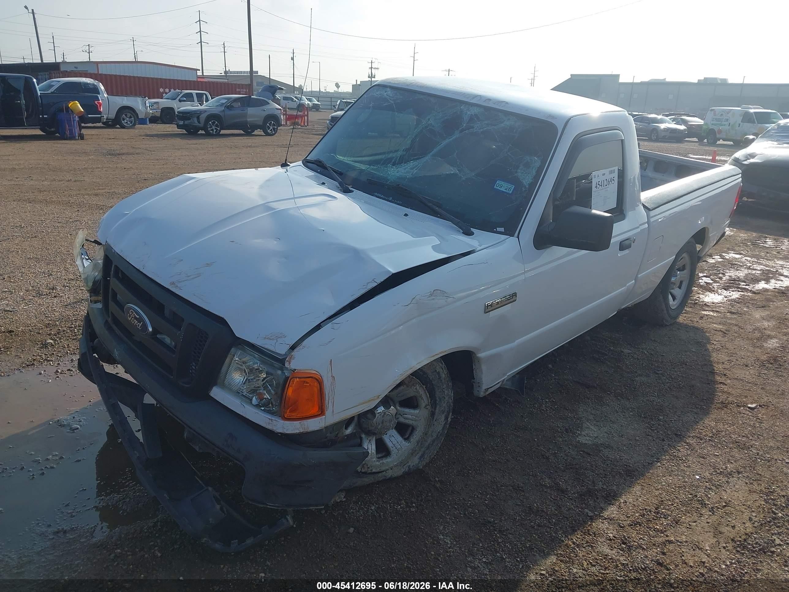 2011 Ford Ranger Xl/xlt Белый vin: 1FTKR1AD5BPB16830
