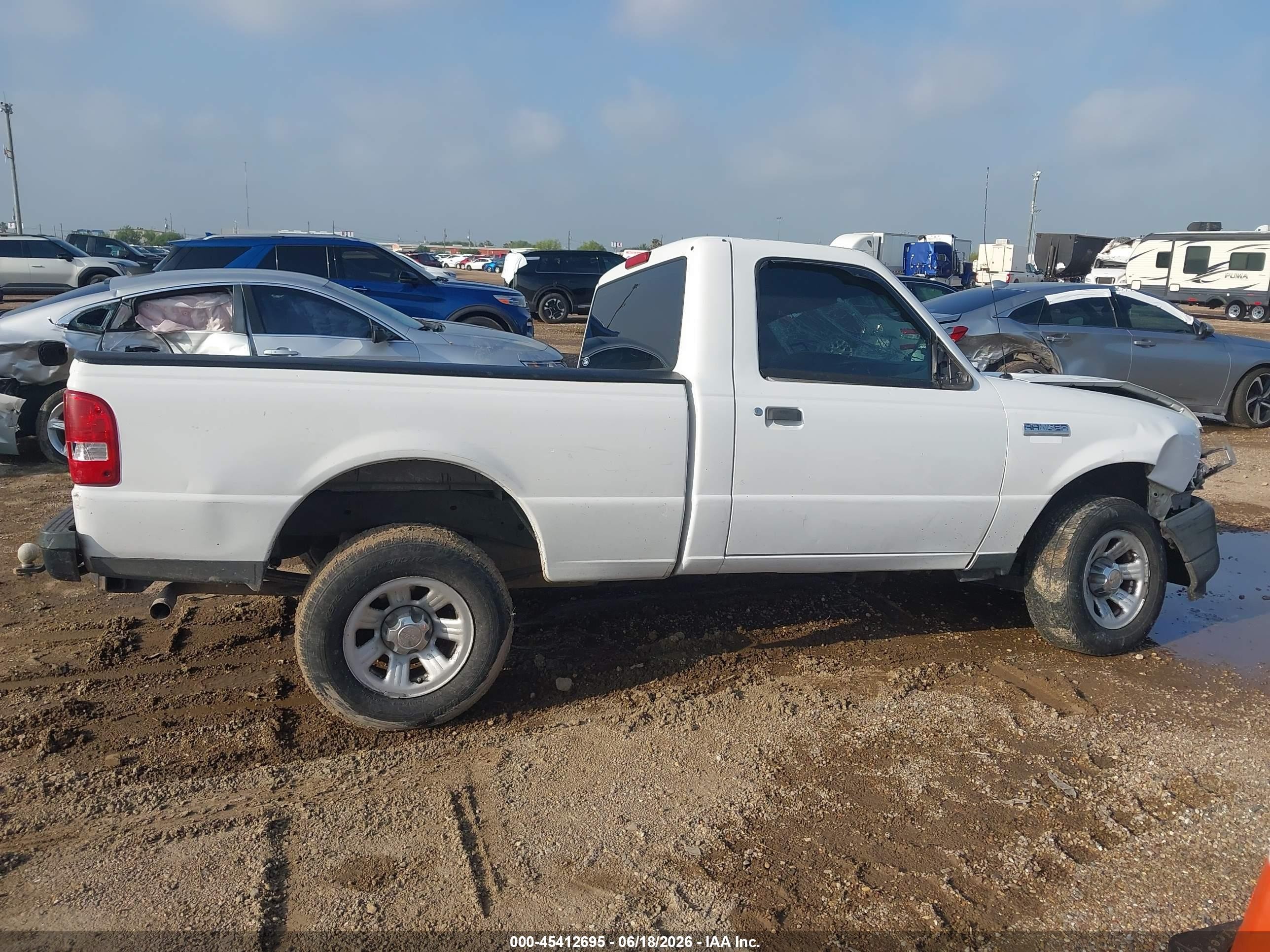 2011 Ford Ranger Xl/xlt Белый vin: 1FTKR1AD5BPB16830