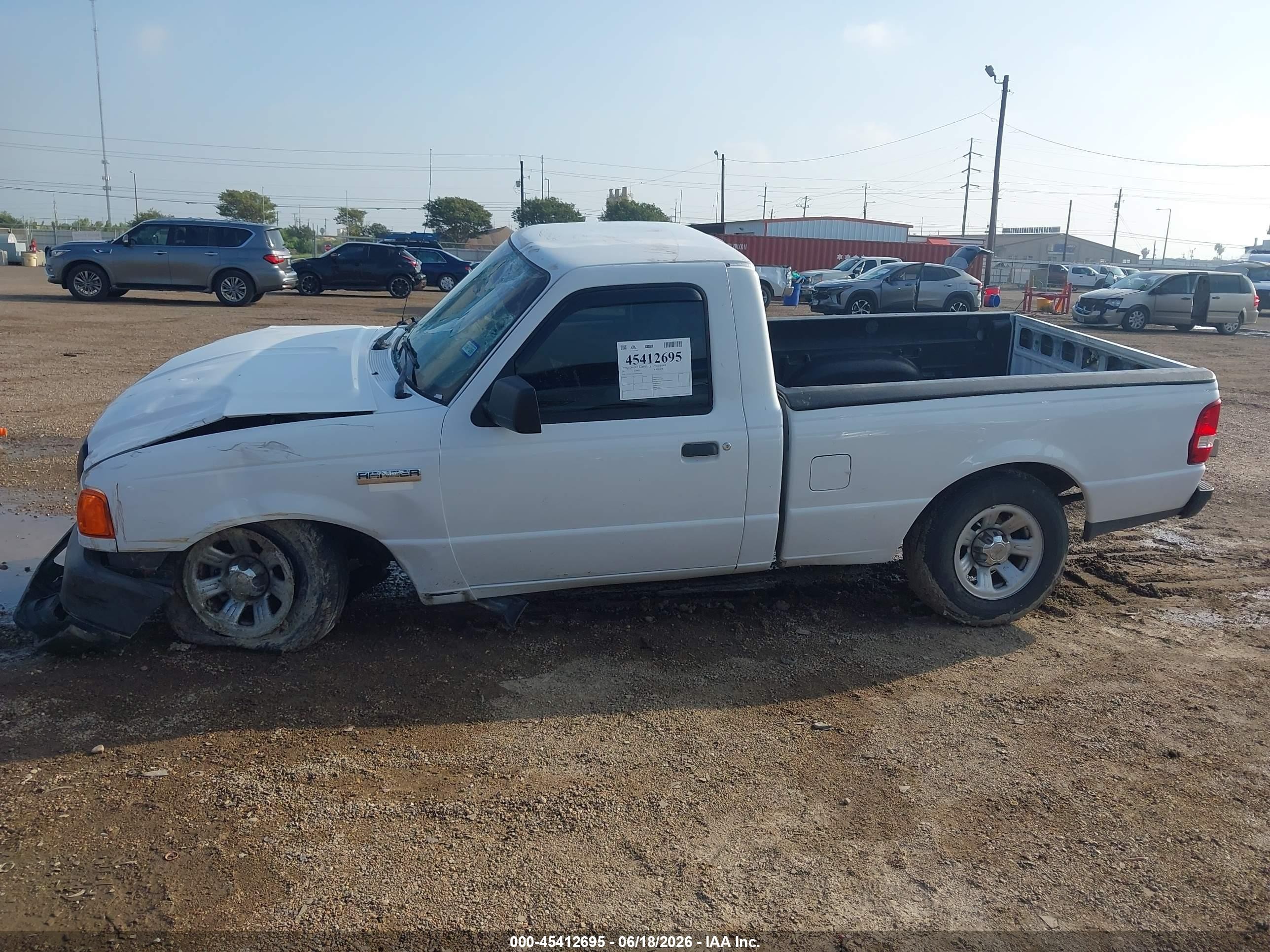 2011 Ford Ranger Xl/xlt Белый vin: 1FTKR1AD5BPB16830
