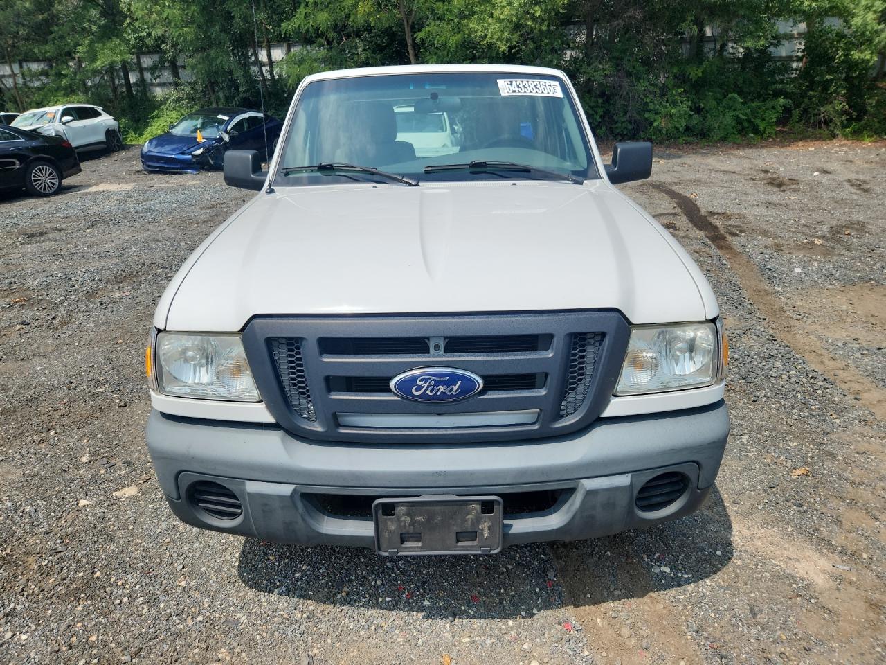 2010 Ford Ranger Белый vin: 1FTKR1AD6APA17433 Damage: Left Head Lamp, Faded, Repair Required