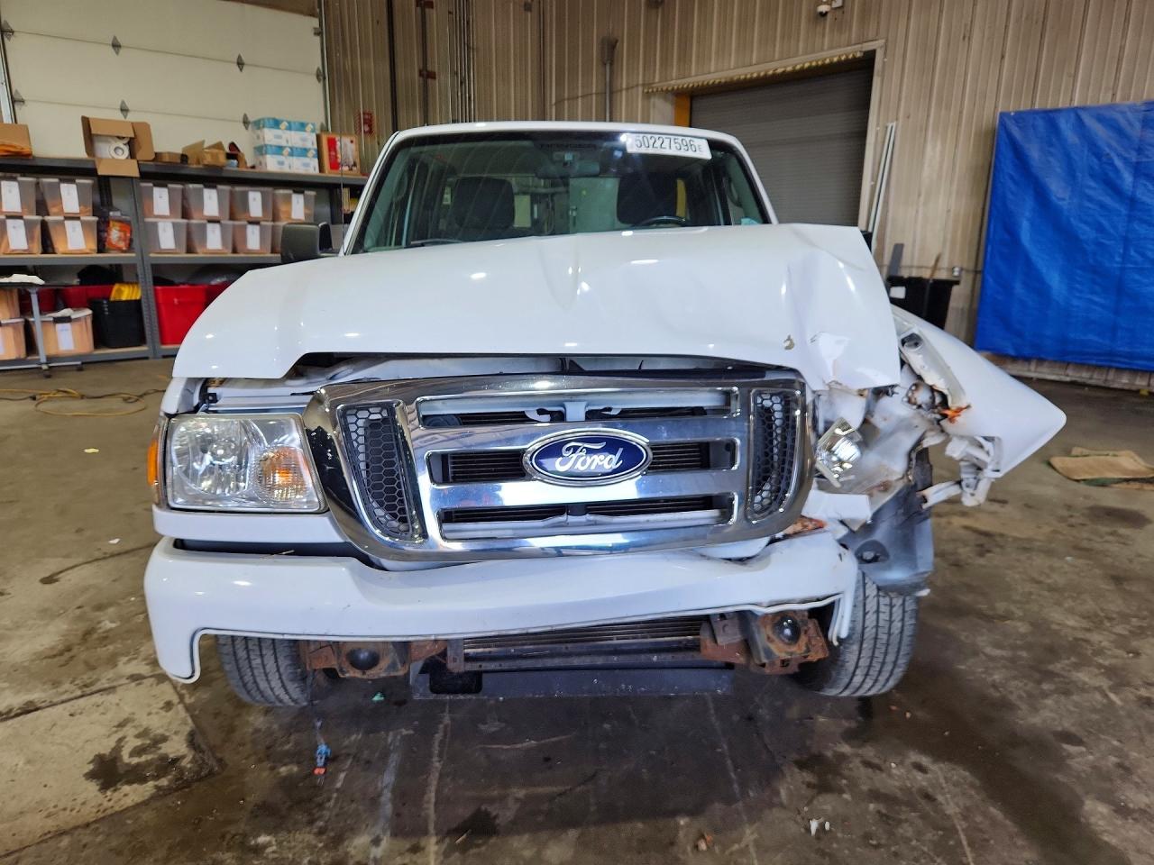2010 Ford Ranger White vin: 1FTKR1AD6APA19974