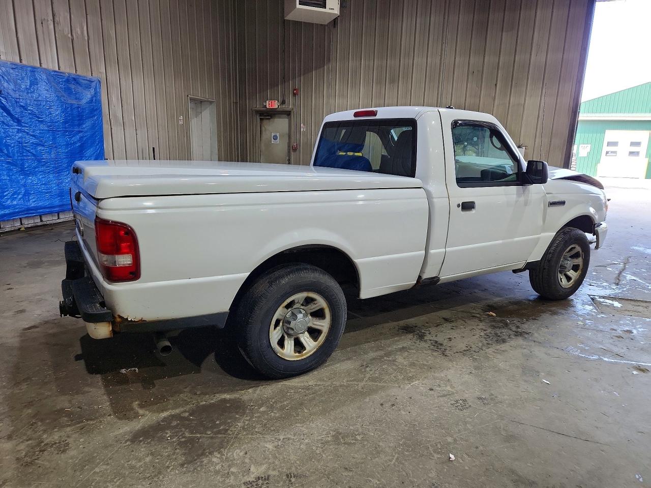2010 Ford Ranger White vin: 1FTKR1AD6APA19974