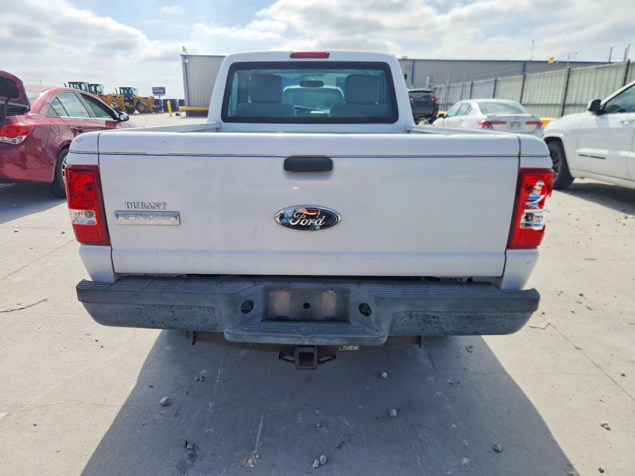 2010 Ford Ranger White vin: 1FTKR1AD6APA44891