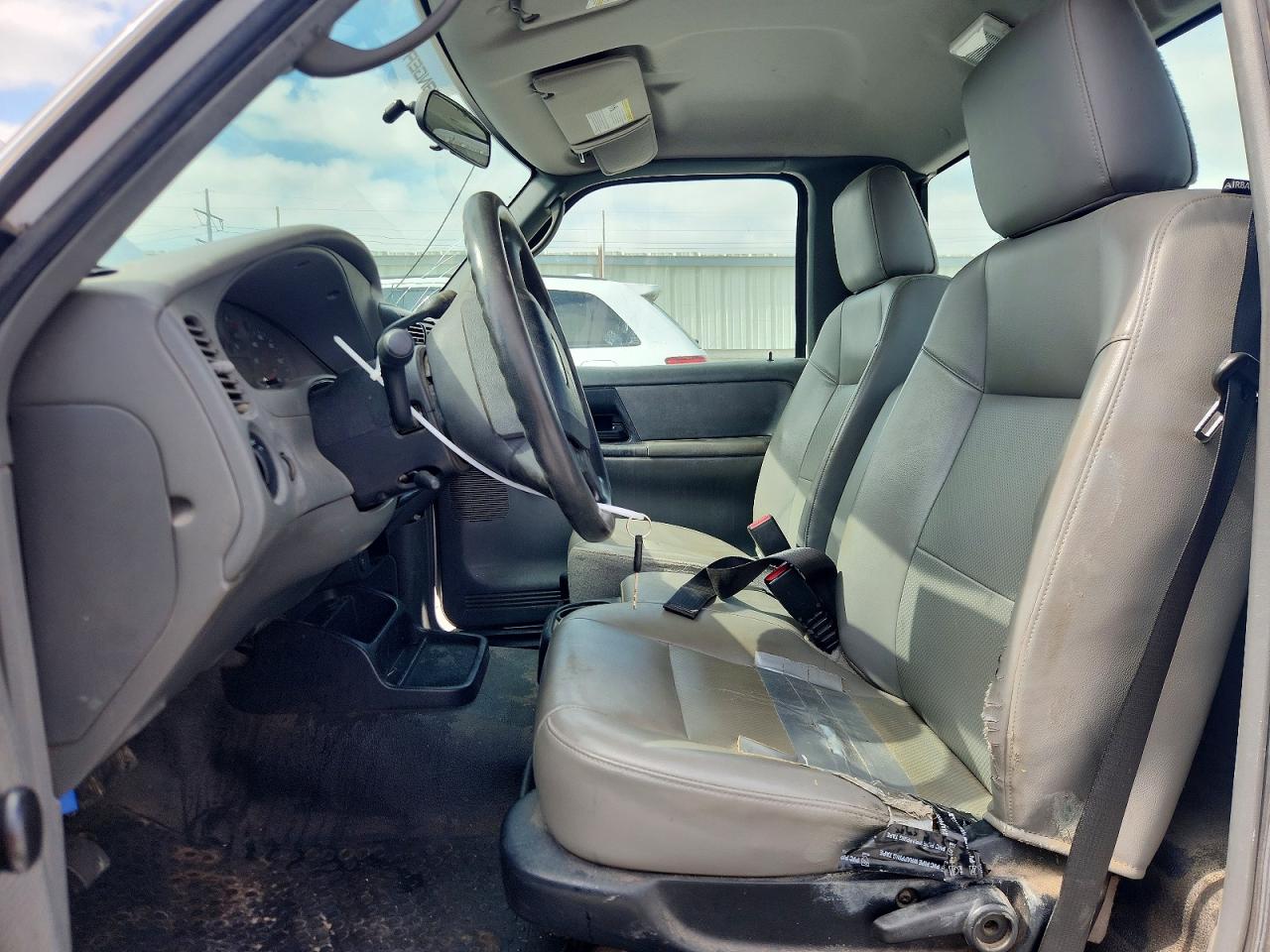 2010 Ford Ranger White vin: 1FTKR1AD6APA44891