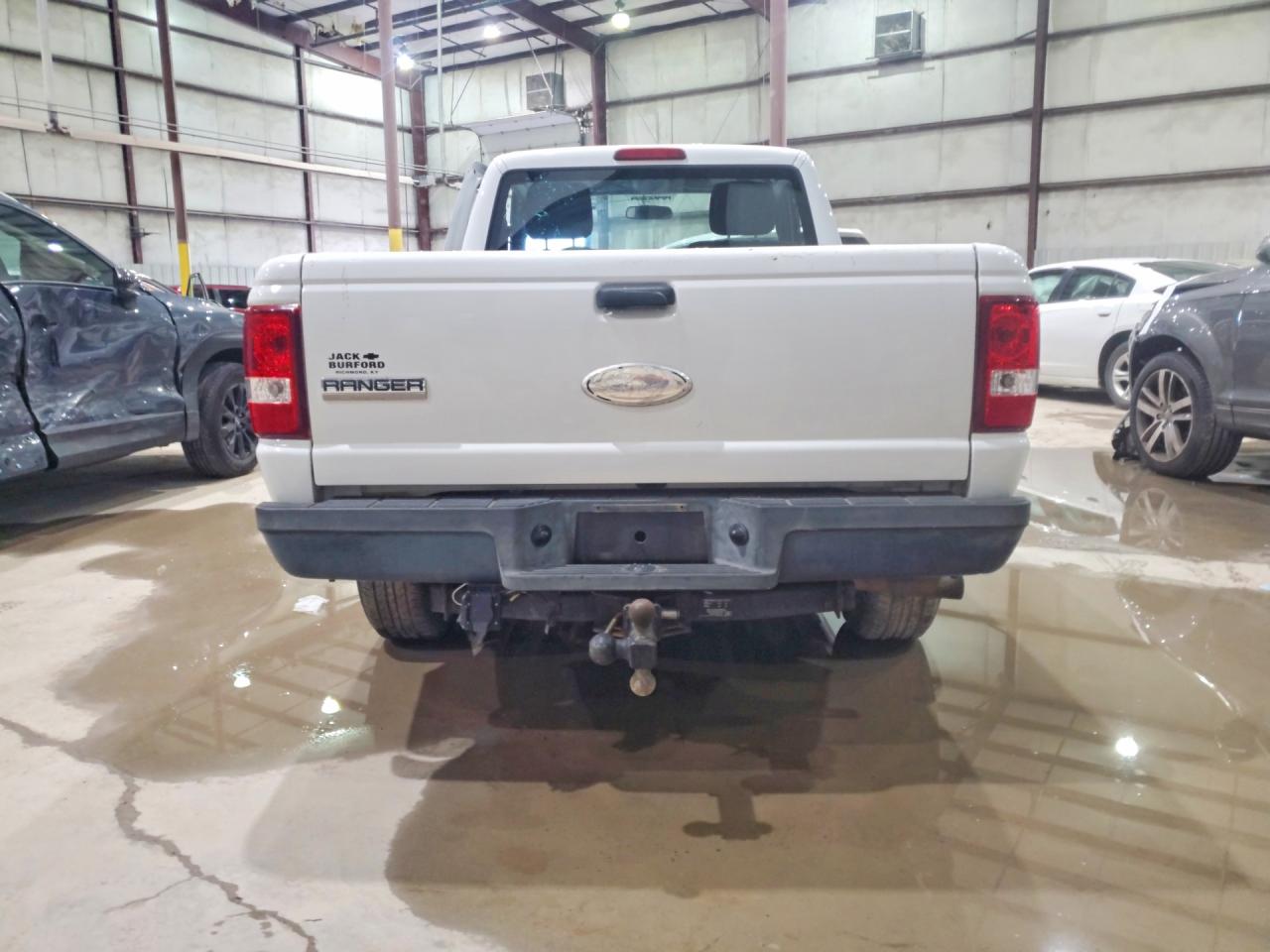 2010 Ford Ranger White vin: 1FTKR1AD6APA46494