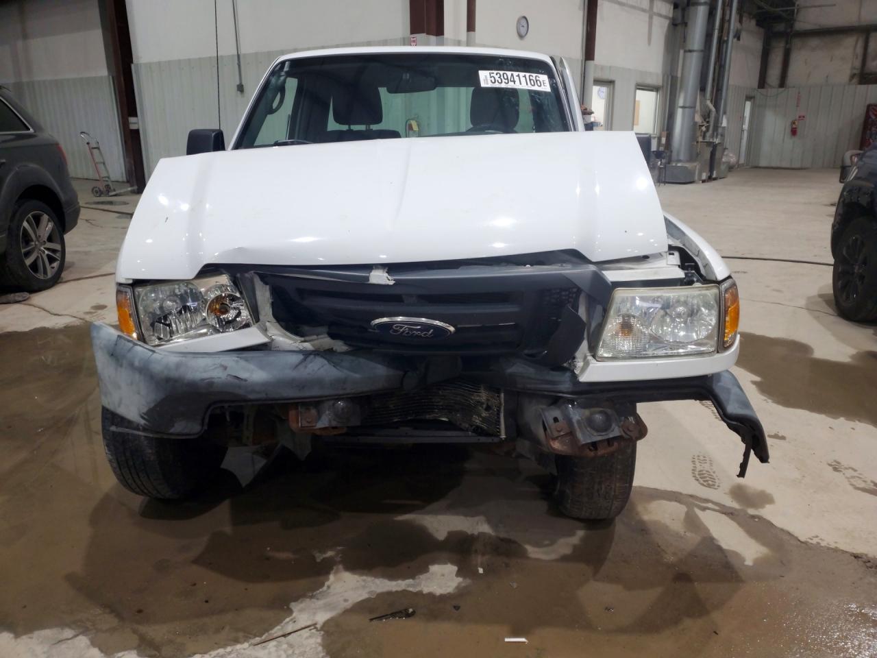 2010 Ford Ranger White vin: 1FTKR1AD6APA46494