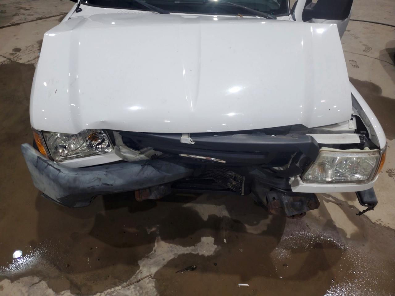 2010 Ford Ranger White vin: 1FTKR1AD6APA46494