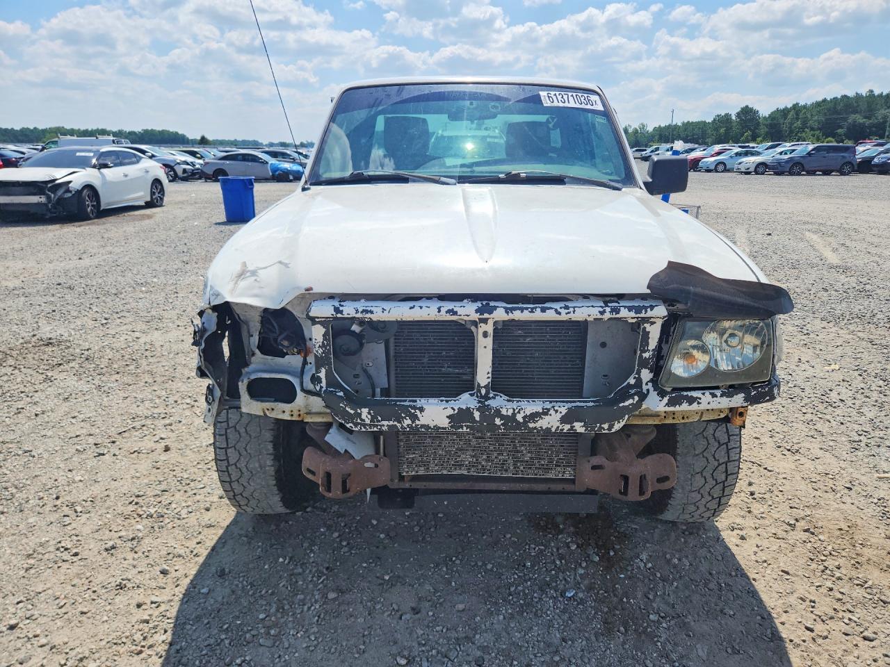 2011 Ford Ranger White vin: 1FTKR1AD6BPA17191