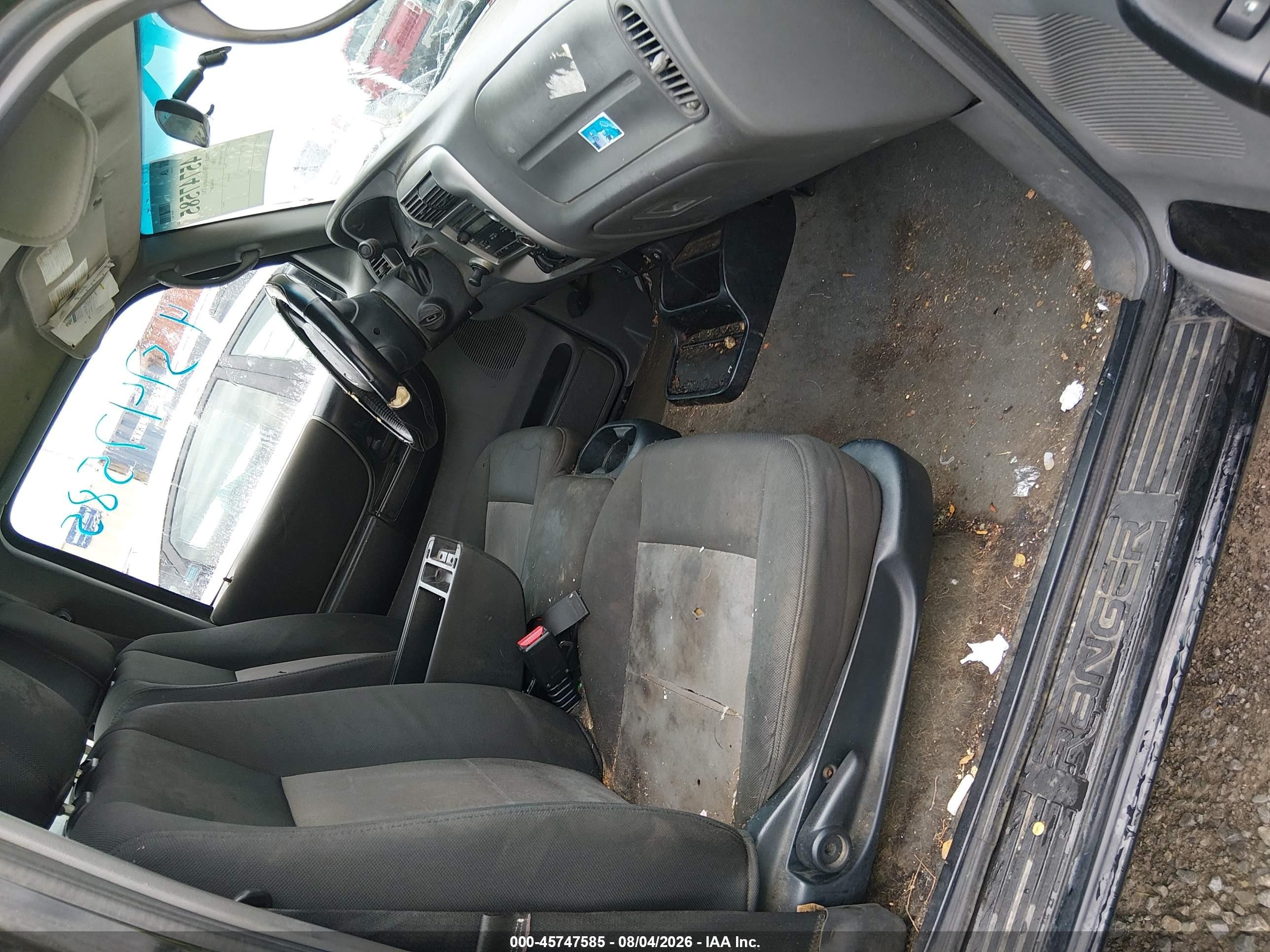 2010 Ford Ranger Xl/xlt Черный vin: 1FTKR1AD7APA08577