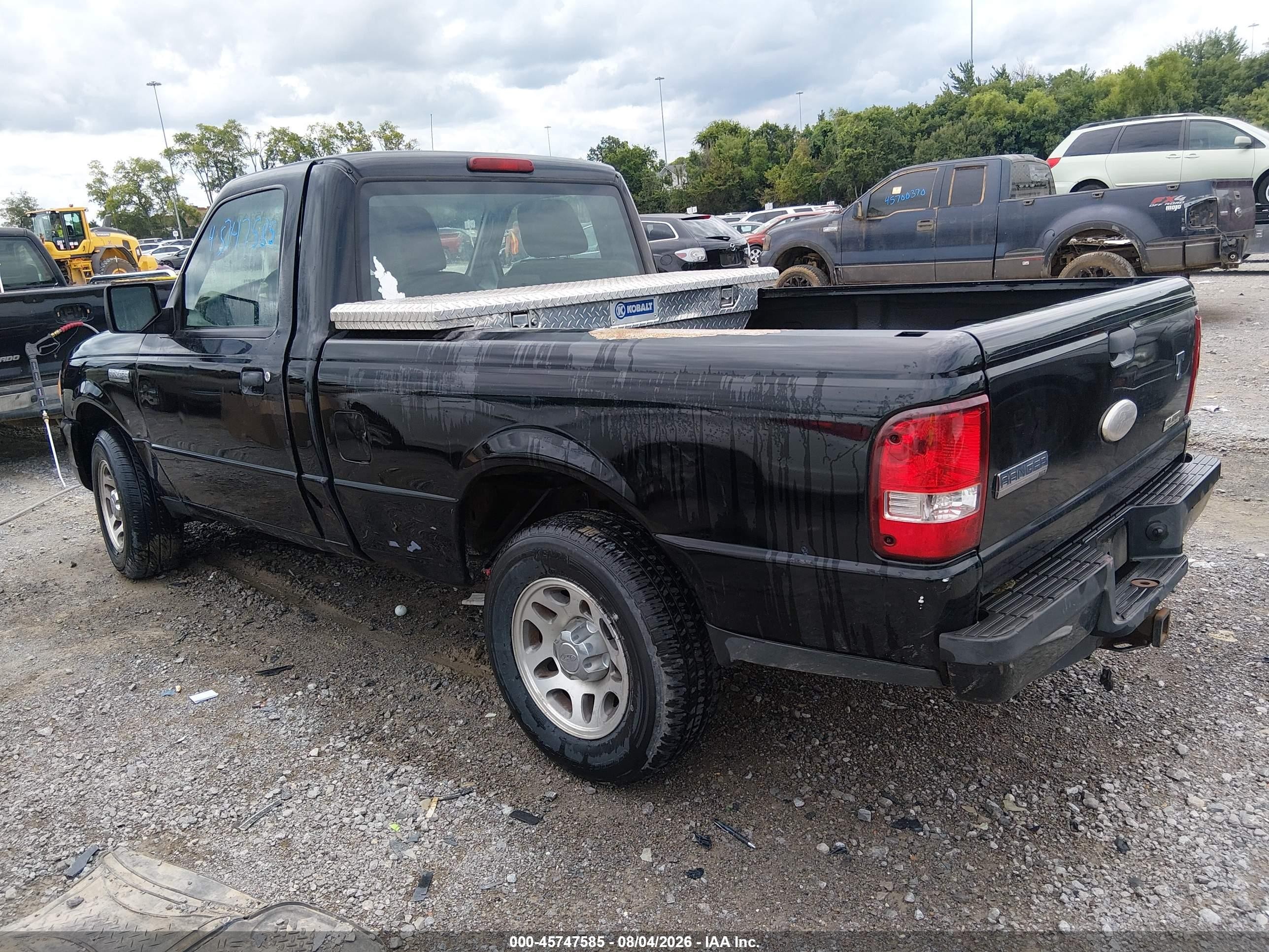 2010 Ford Ranger Xl/xlt Черный vin: 1FTKR1AD7APA08577