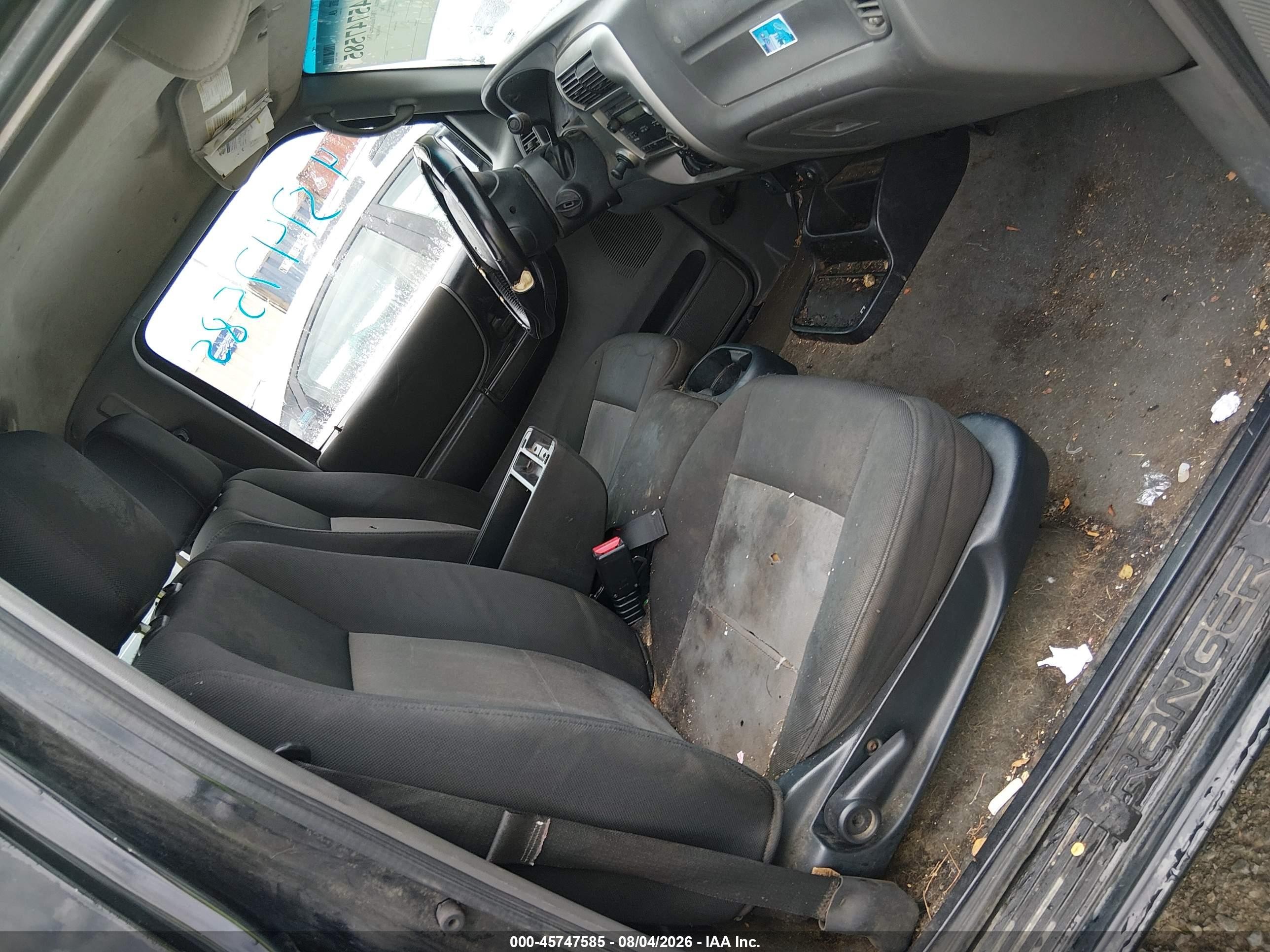 2010 Ford Ranger Xl/xlt Черный vin: 1FTKR1AD7APA08577