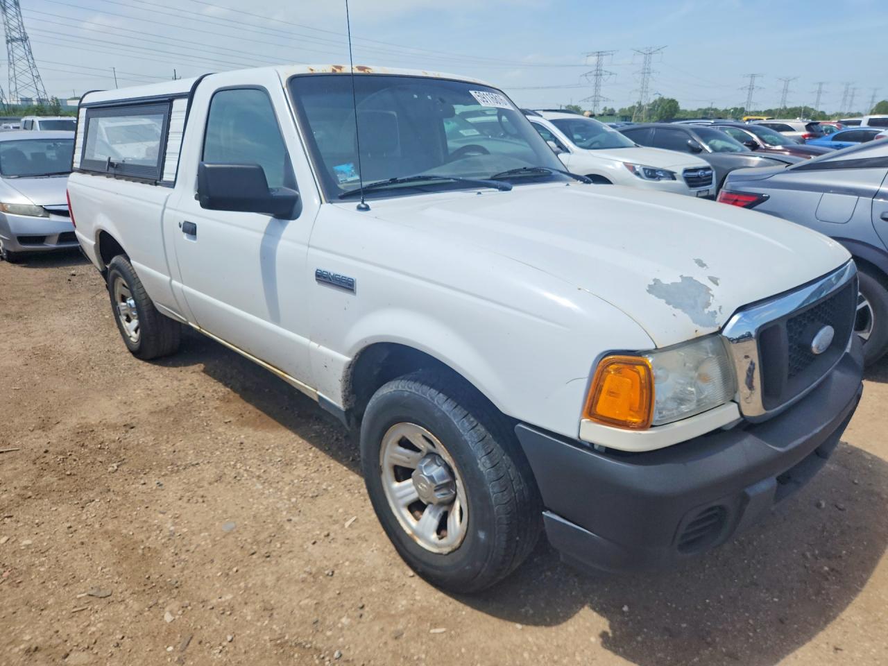 2010 Ford Ranger Белый vin: 1FTKR1AD7APA19191