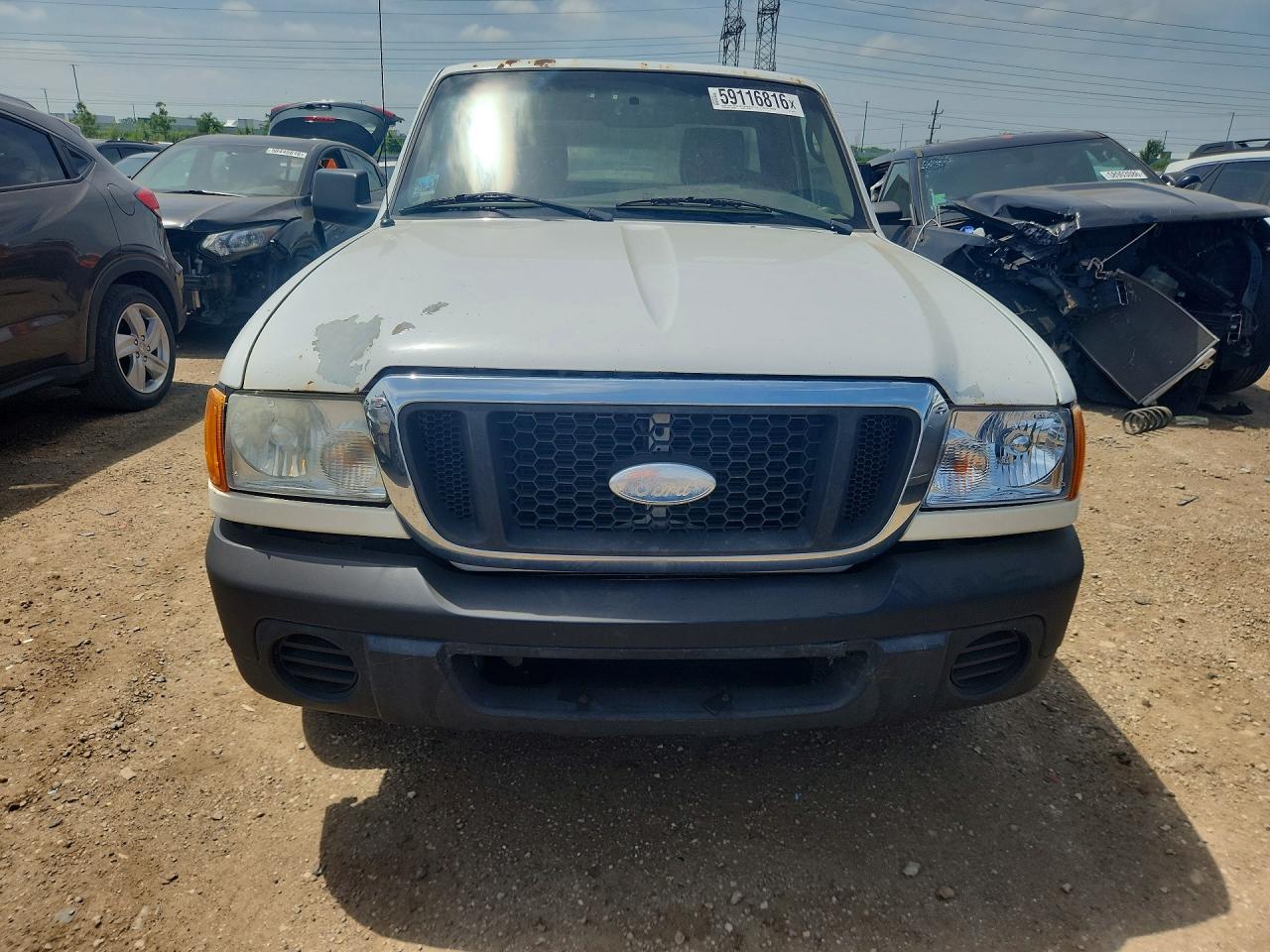 2010 Ford Ranger Белый vin: 1FTKR1AD7APA19191