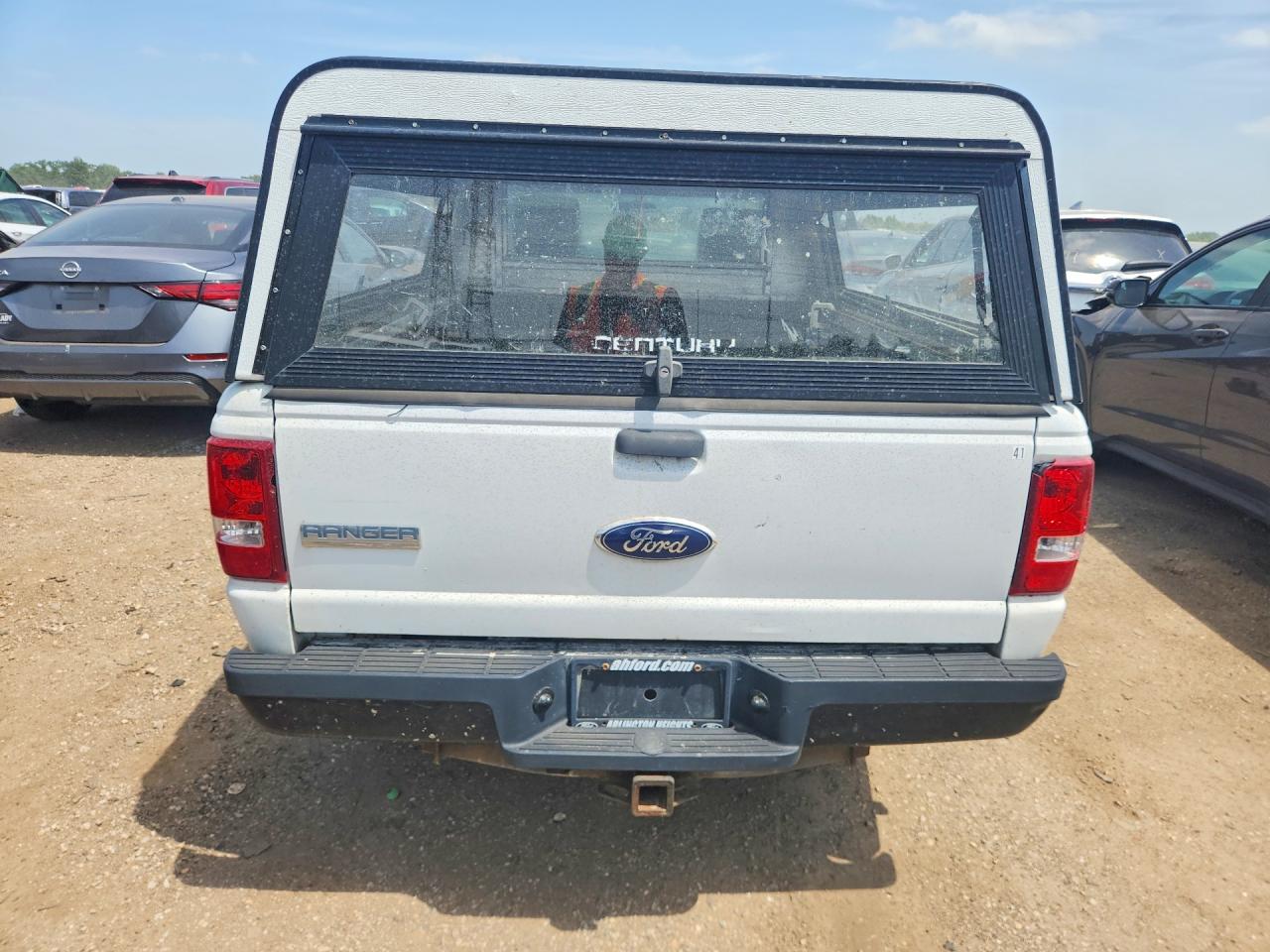 2010 Ford Ranger Белый vin: 1FTKR1AD7APA19191