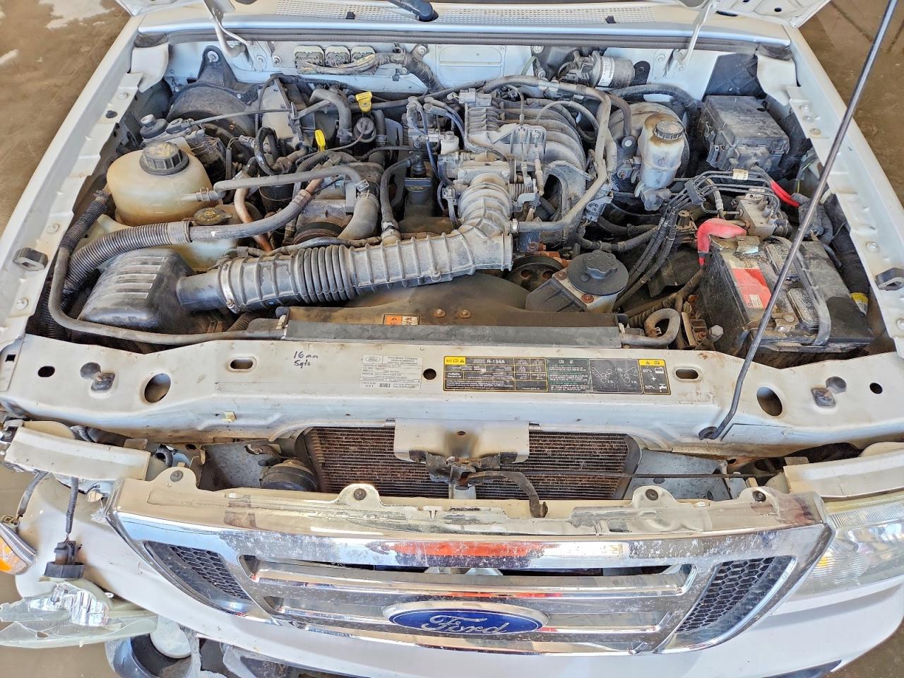 2011 Ford Ranger White vin: 1FTKR1AD7BPA35246