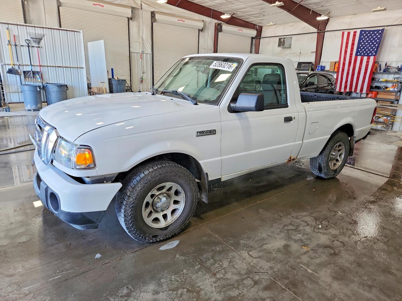 2011 Ford Ranger White vin: 1FTKR1AD7BPA35246