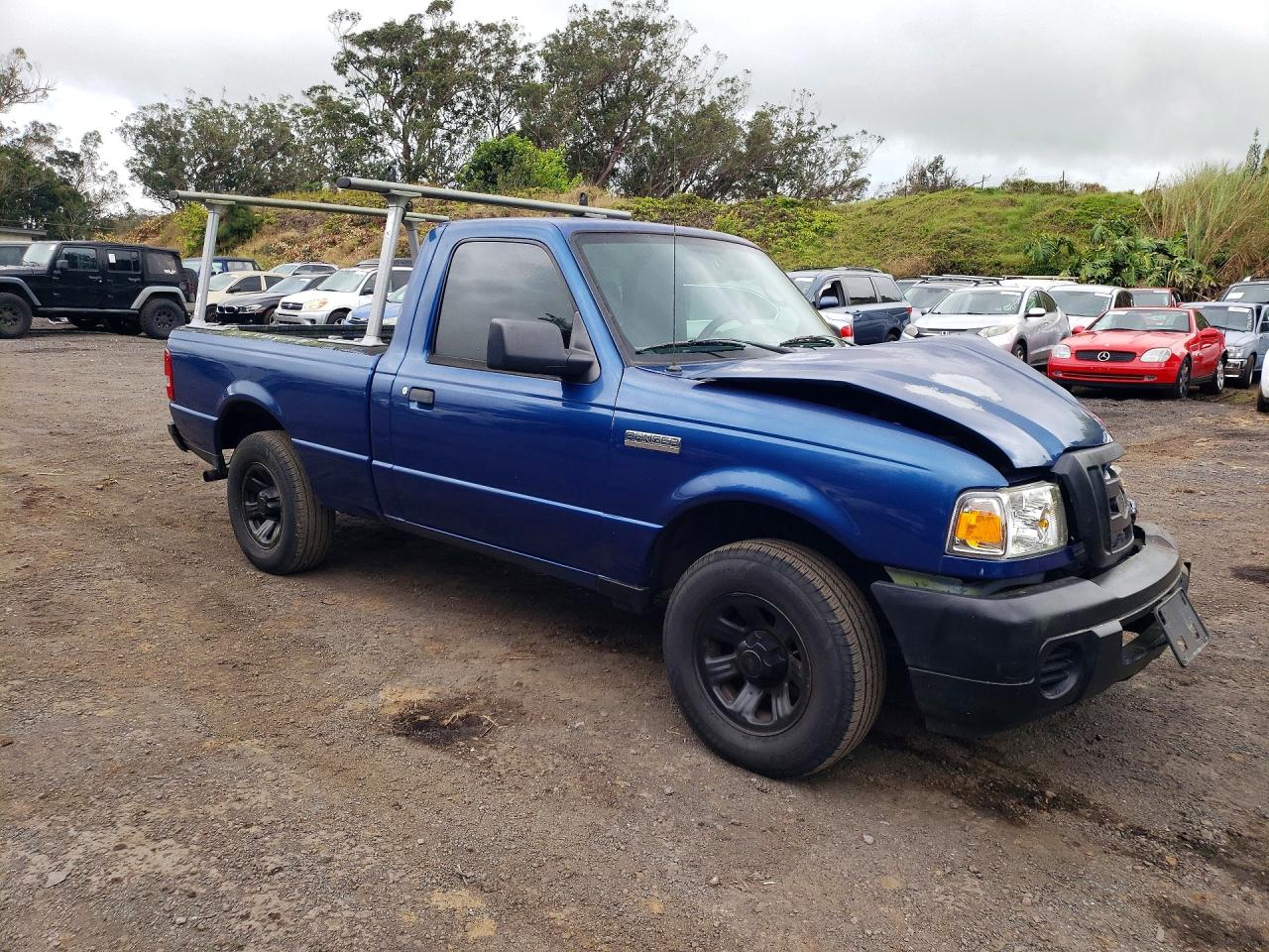 2011 Ford Ranger Blue vin: 1FTKR1AD7BPA43315