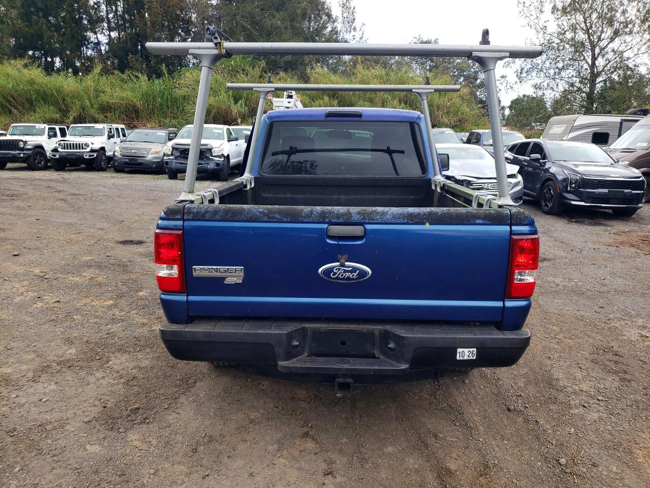 2011 Ford Ranger Blue vin: 1FTKR1AD7BPA43315