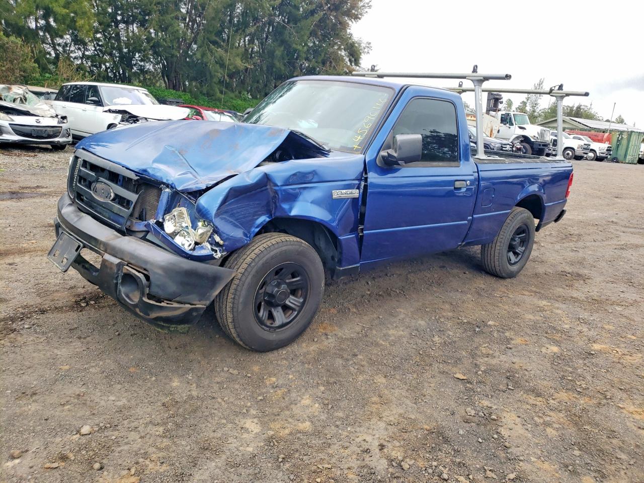 2011 Ford Ranger Blue vin: 1FTKR1AD7BPA43315