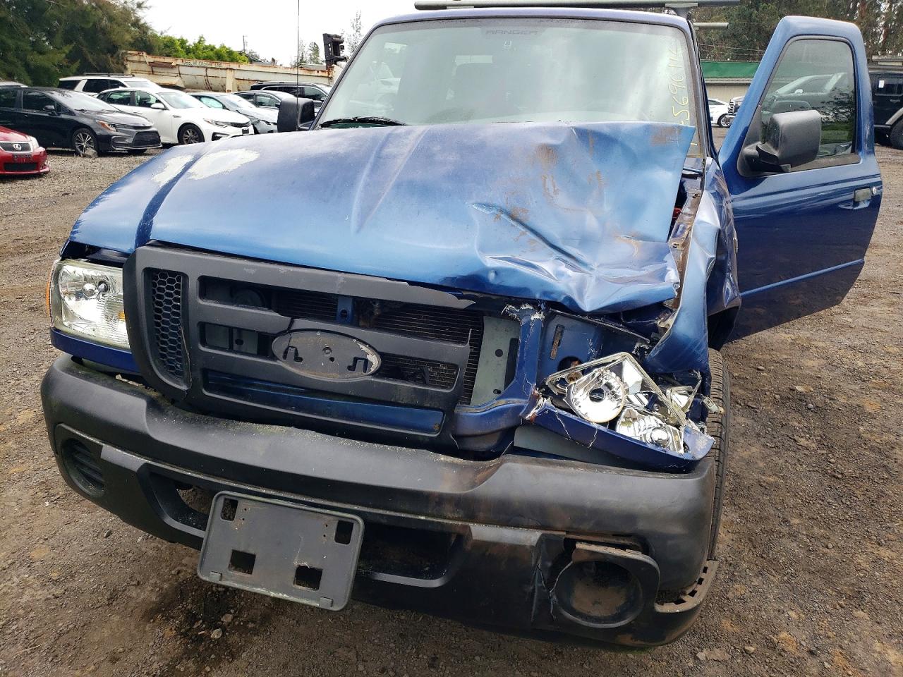 2011 Ford Ranger Blue vin: 1FTKR1AD7BPA43315