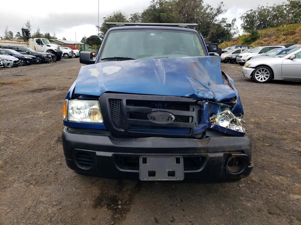 2011 Ford Ranger Blue vin: 1FTKR1AD7BPA43315