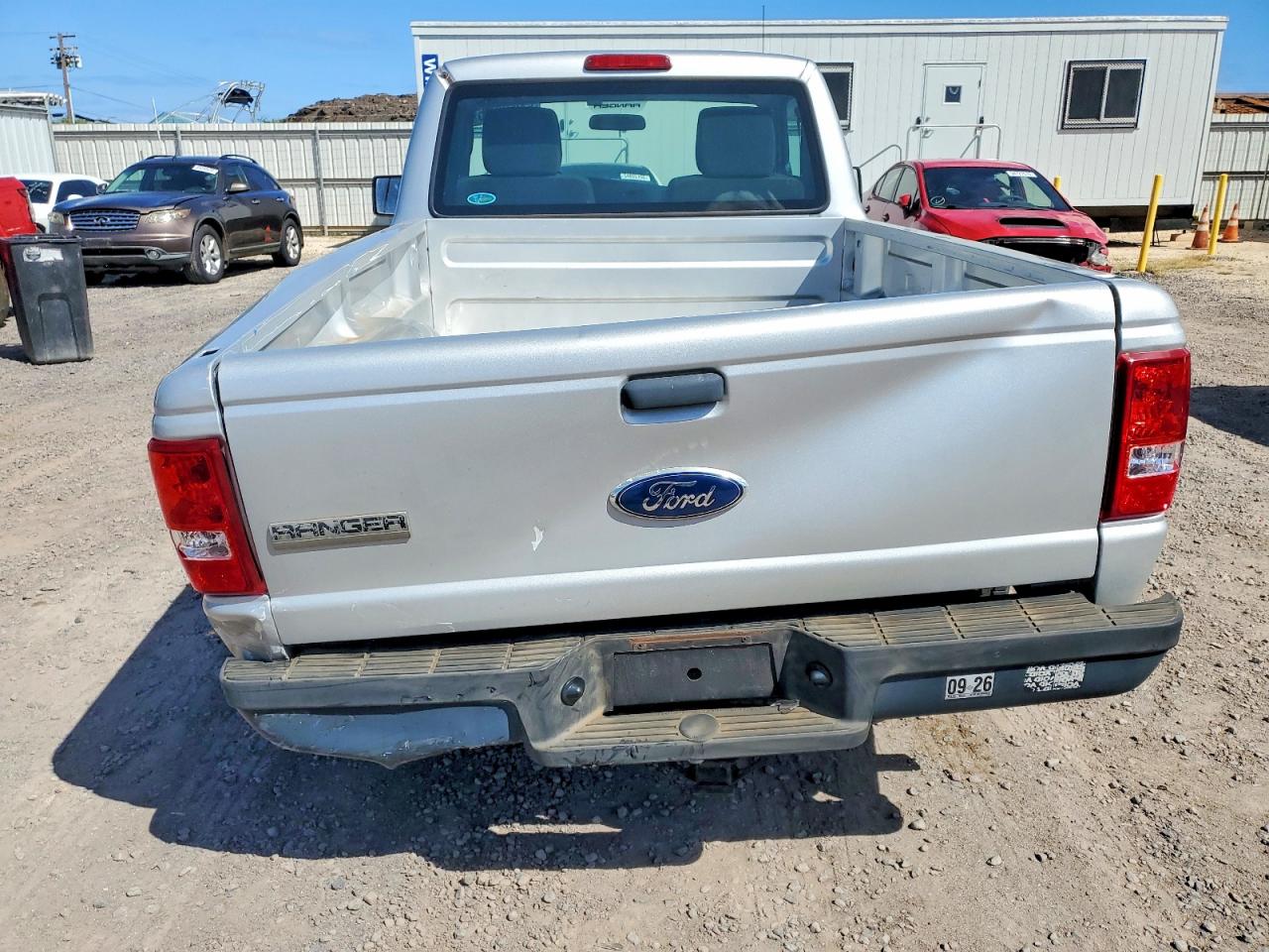 2011 Ford Ranger Silver vin: 1FTKR1AD7BPA47249