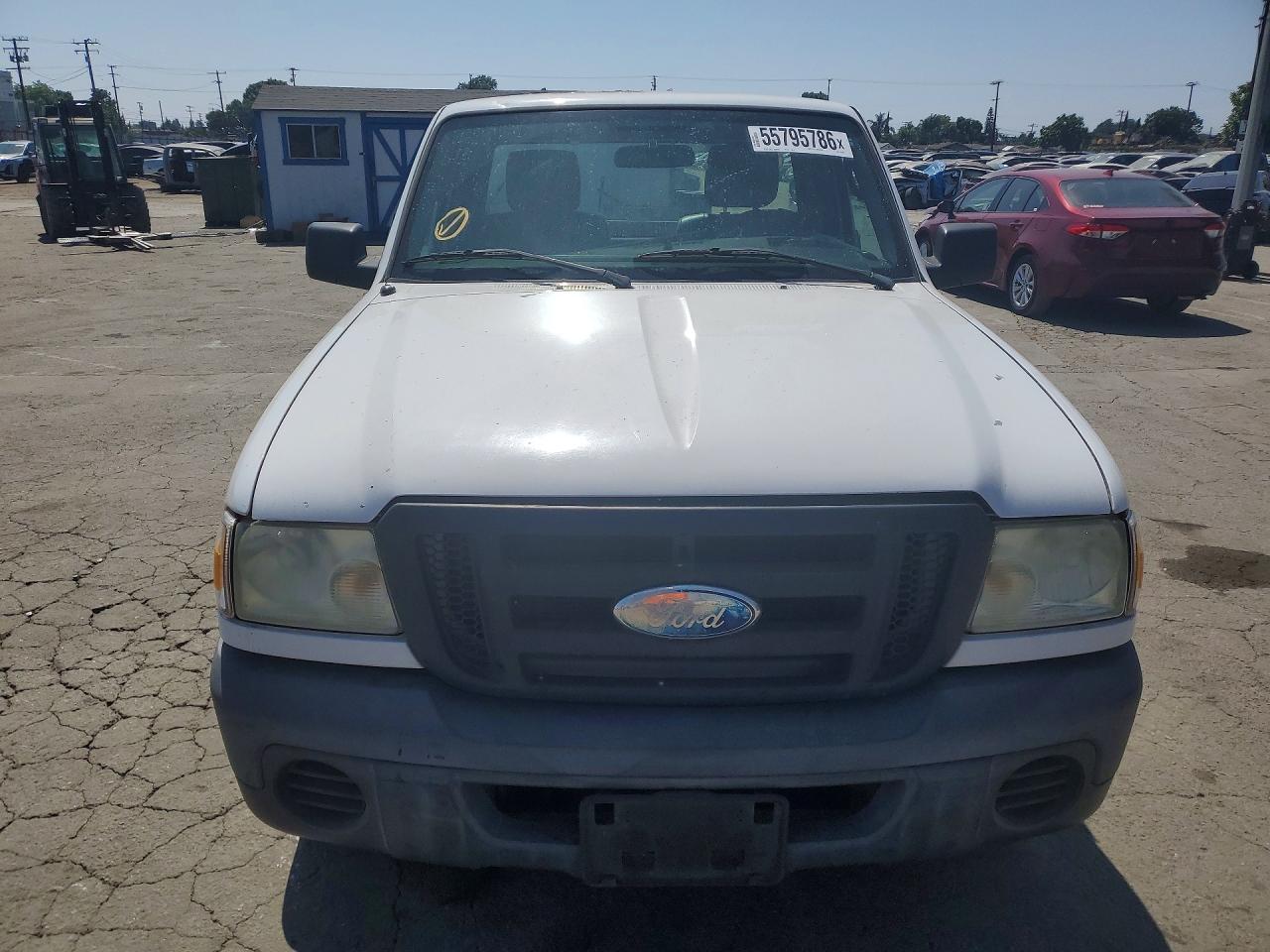 2011 Ford Ranger White vin: 1FTKR1AD7BPA72328