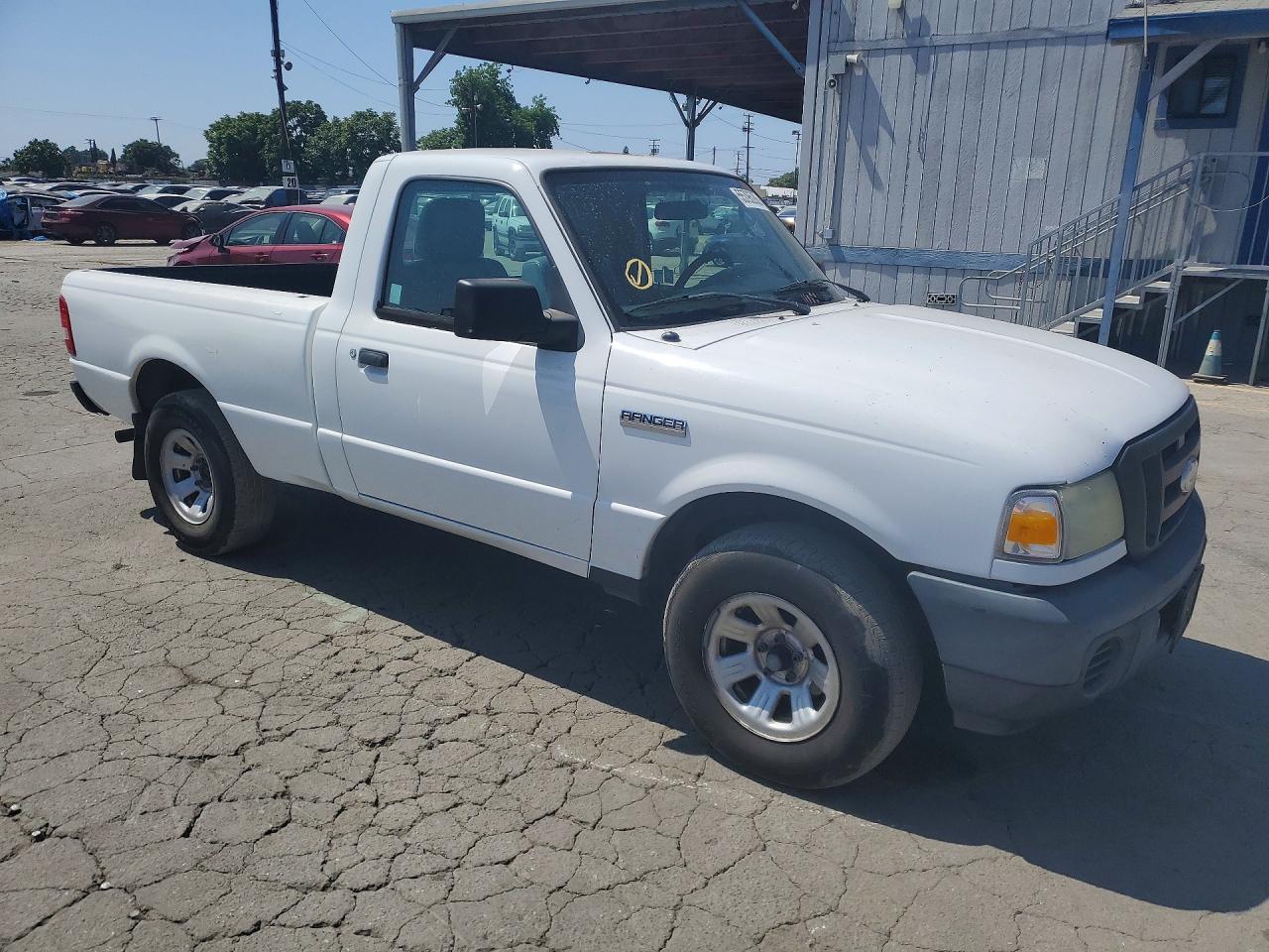 2011 Ford Ranger White vin: 1FTKR1AD7BPA72328