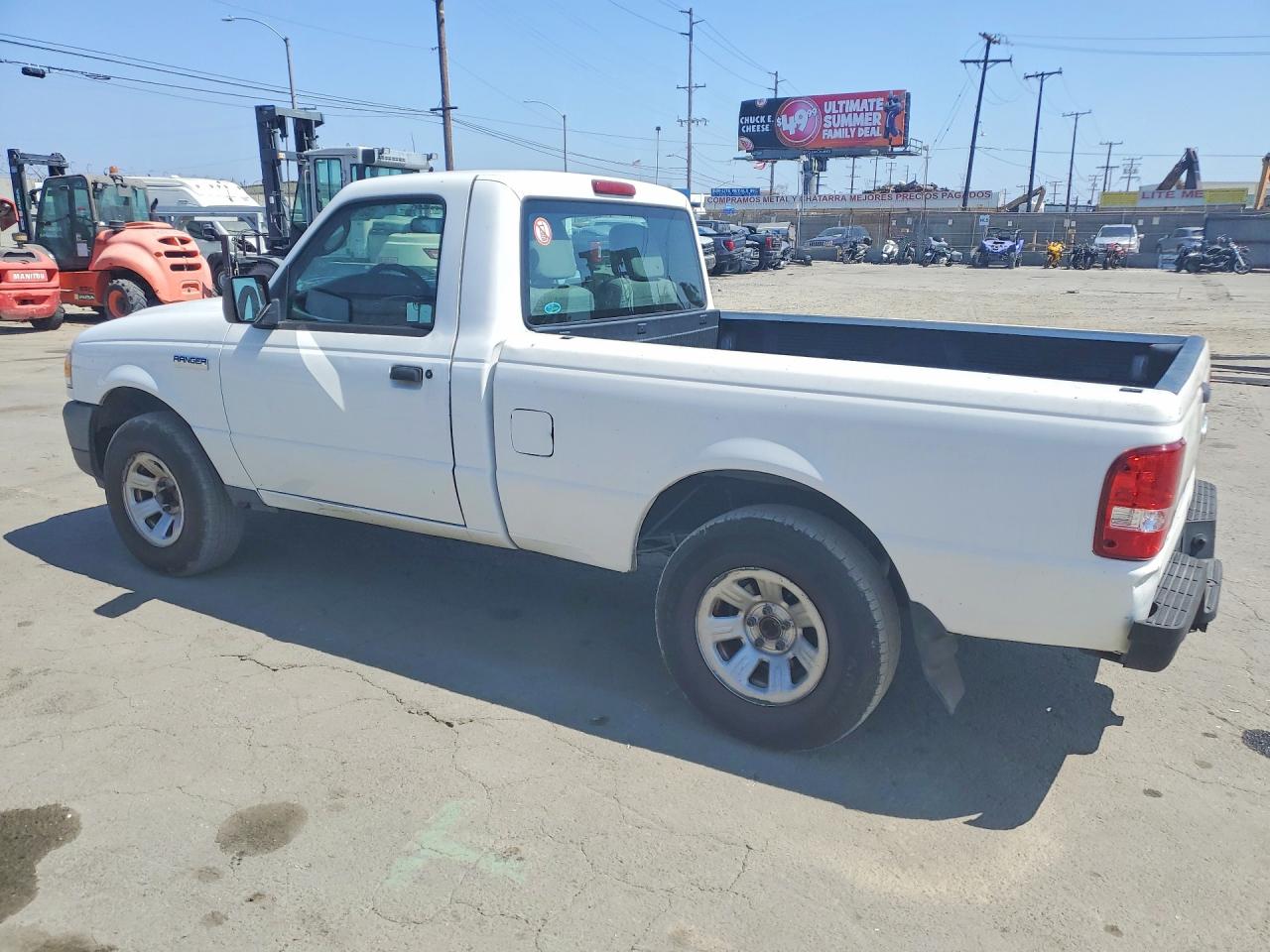 2011 Ford Ranger White vin: 1FTKR1AD7BPA72328