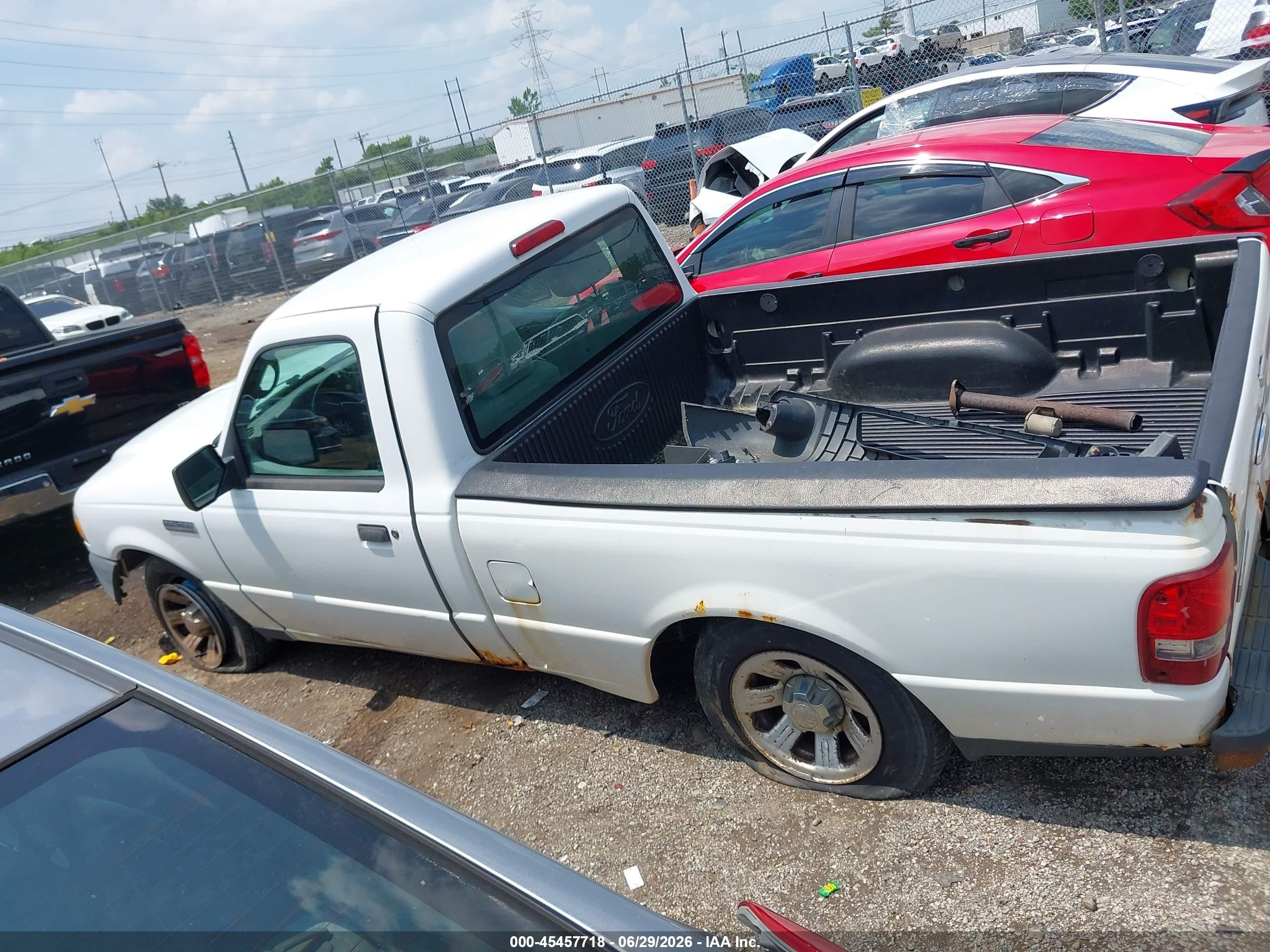 2010 Ford Ranger Xl/xlt White vin: 1FTKR1AD8APA54886