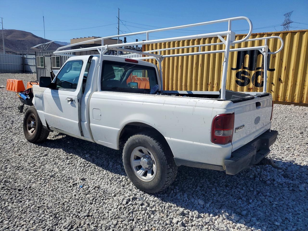 2010 Ford Ranger White vin: 1FTKR1AD8APA56265