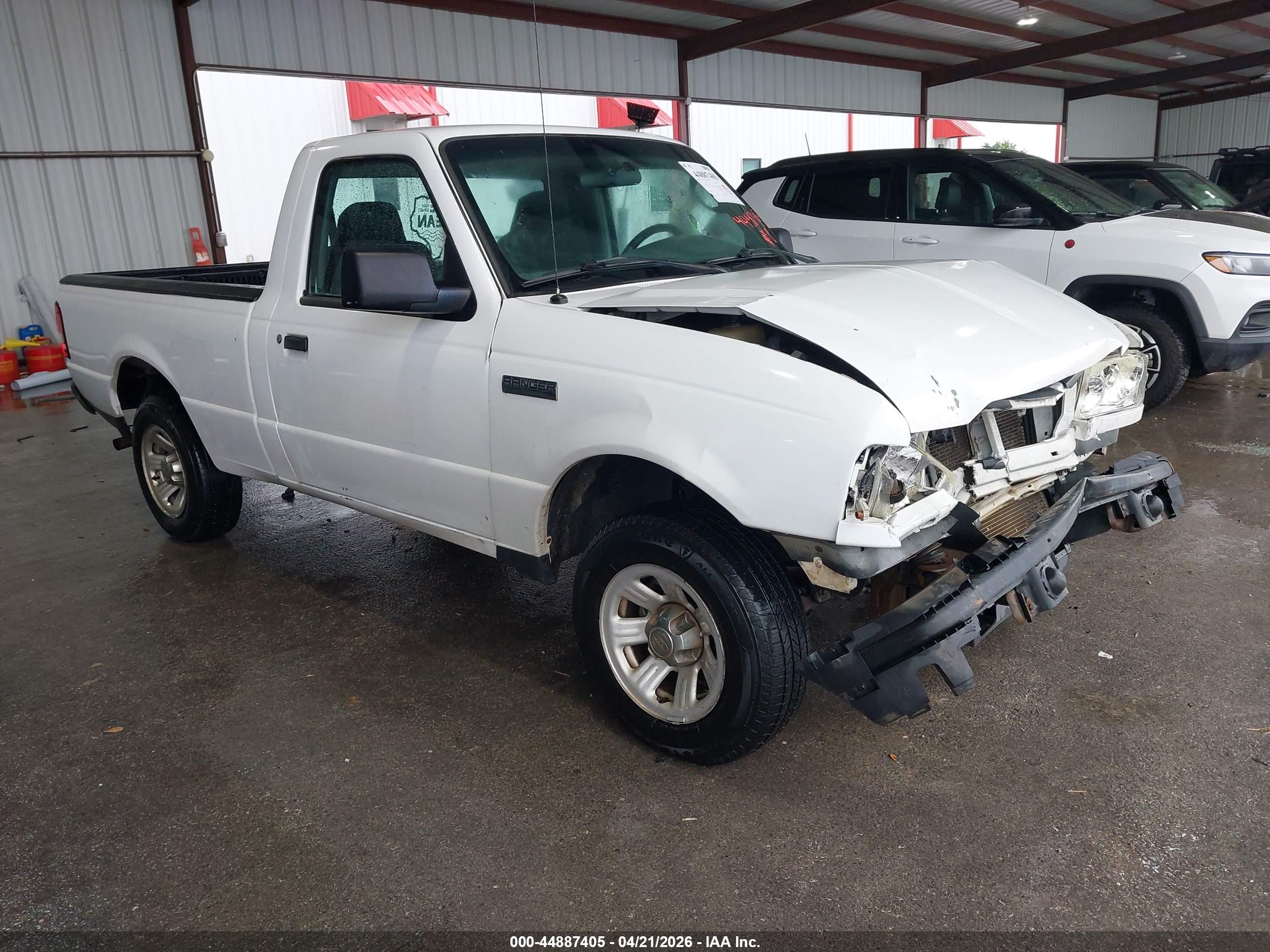 2011 Ford Ranger Xl White vin: 1FTKR1AD8BPA62021