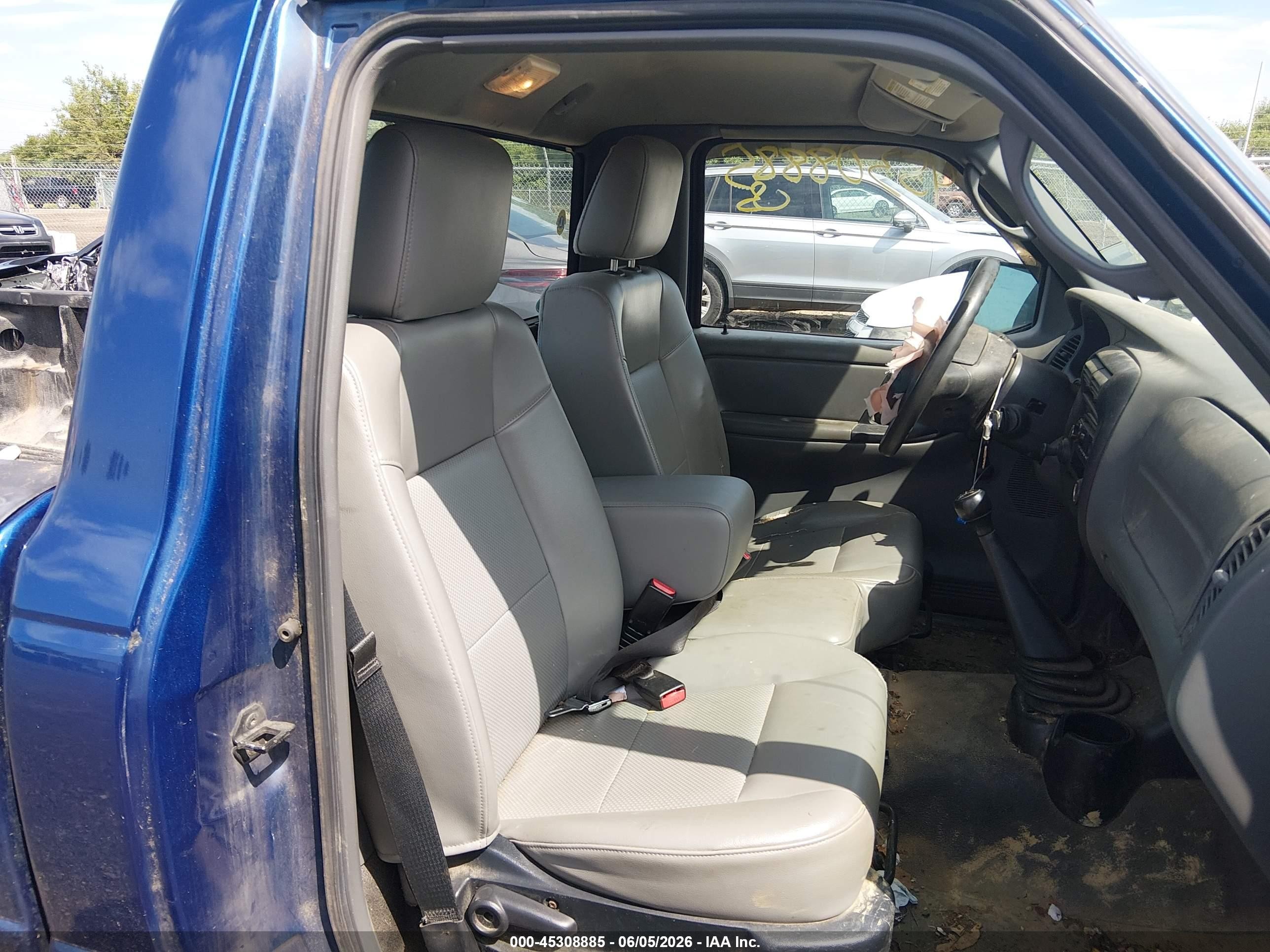 2011 Ford Ranger Xl Blue vin: 1FTKR1AD8BPB20001
