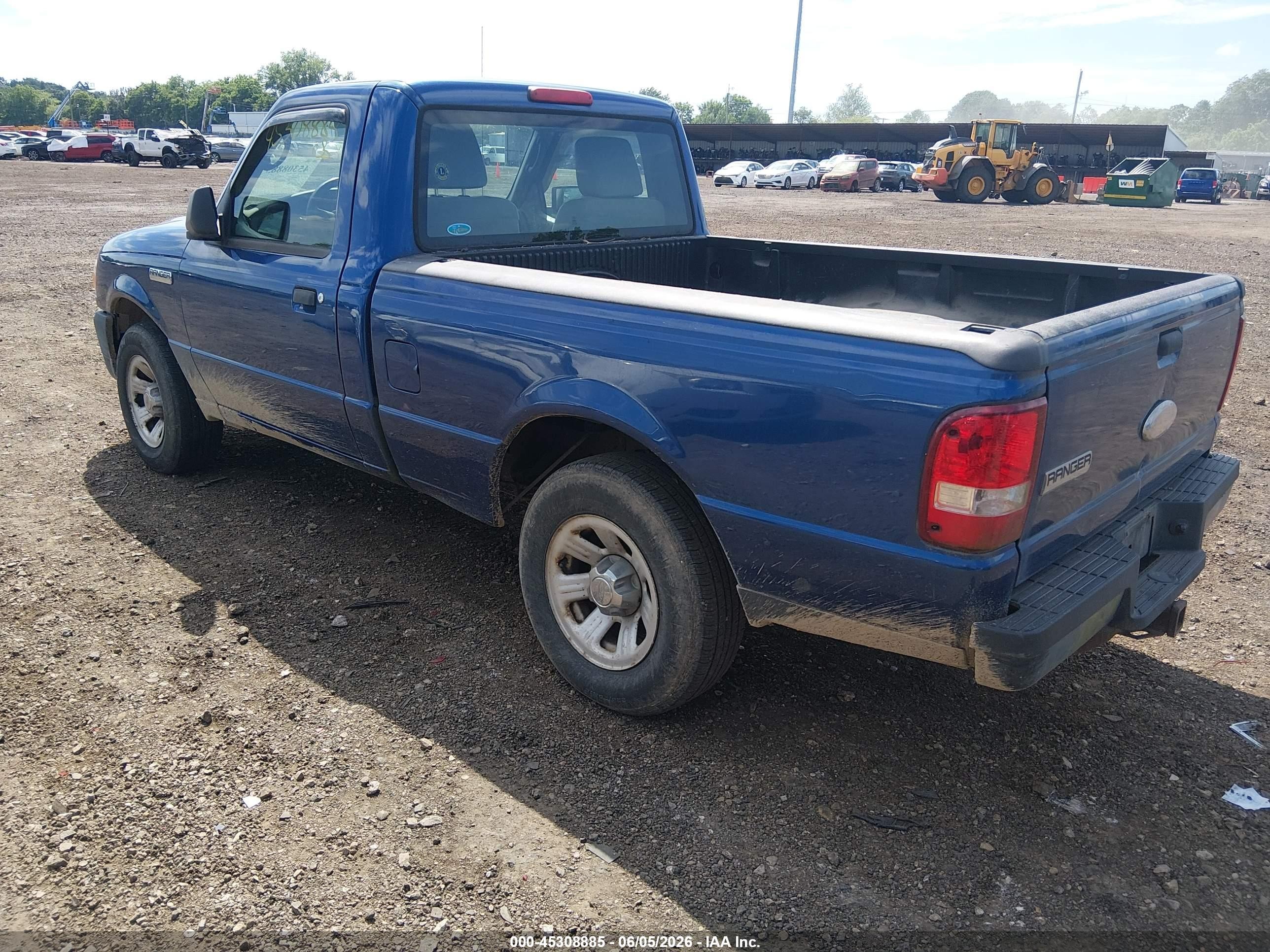 2011 Ford Ranger Xl Blue vin: 1FTKR1AD8BPB20001