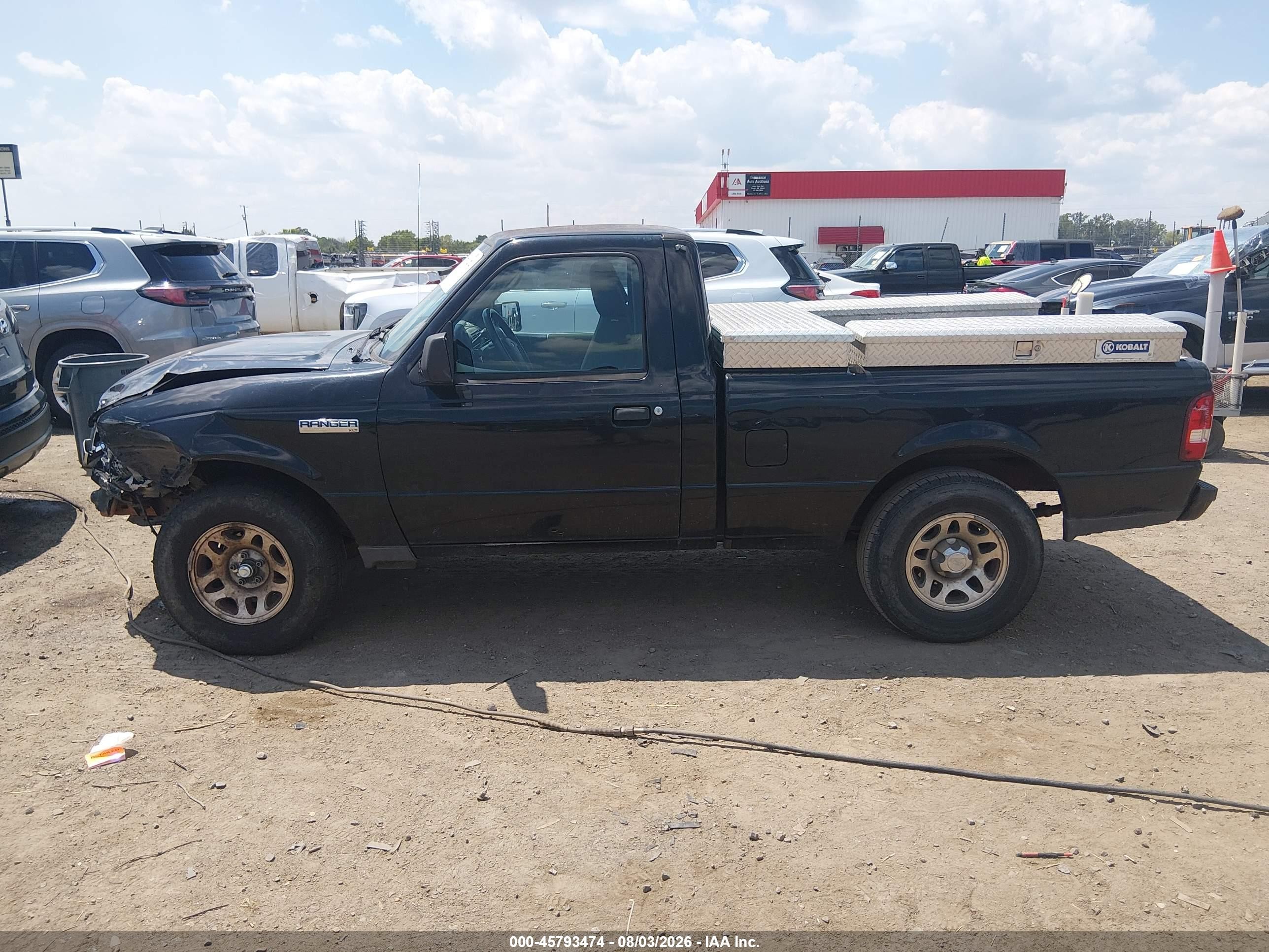 2010 Ford Ranger Xlt Black vin: 1FTKR1AD9APA15983