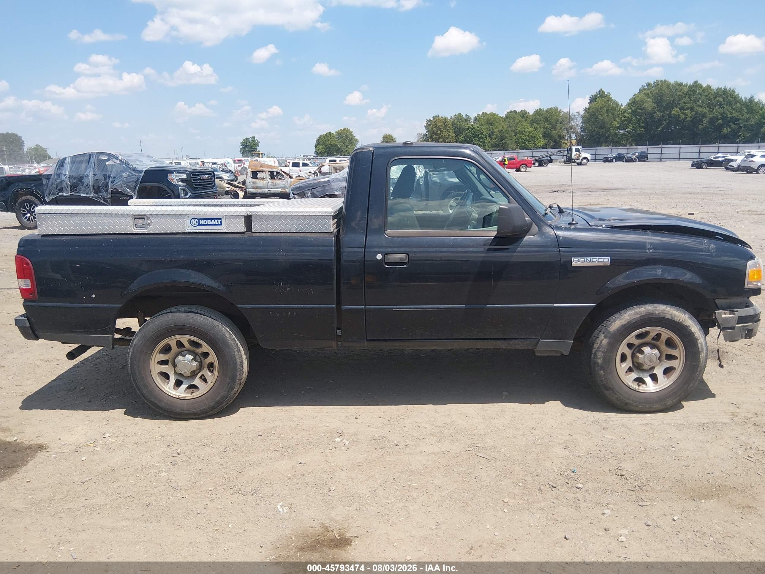 2010 Ford Ranger Xlt Black vin: 1FTKR1AD9APA15983
