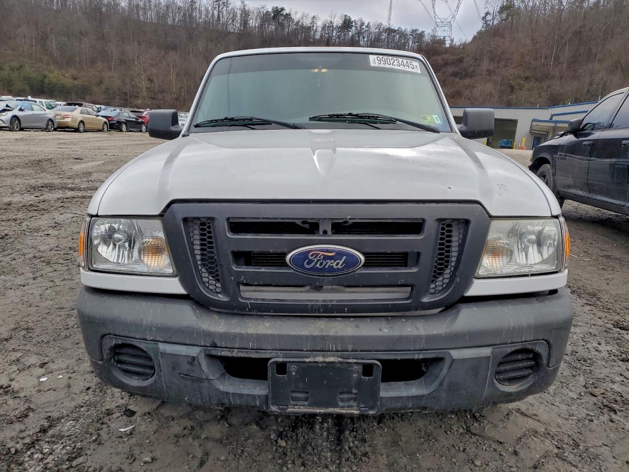 2010 Ford Ranger White vin: 1FTKR1AD9APA40253
