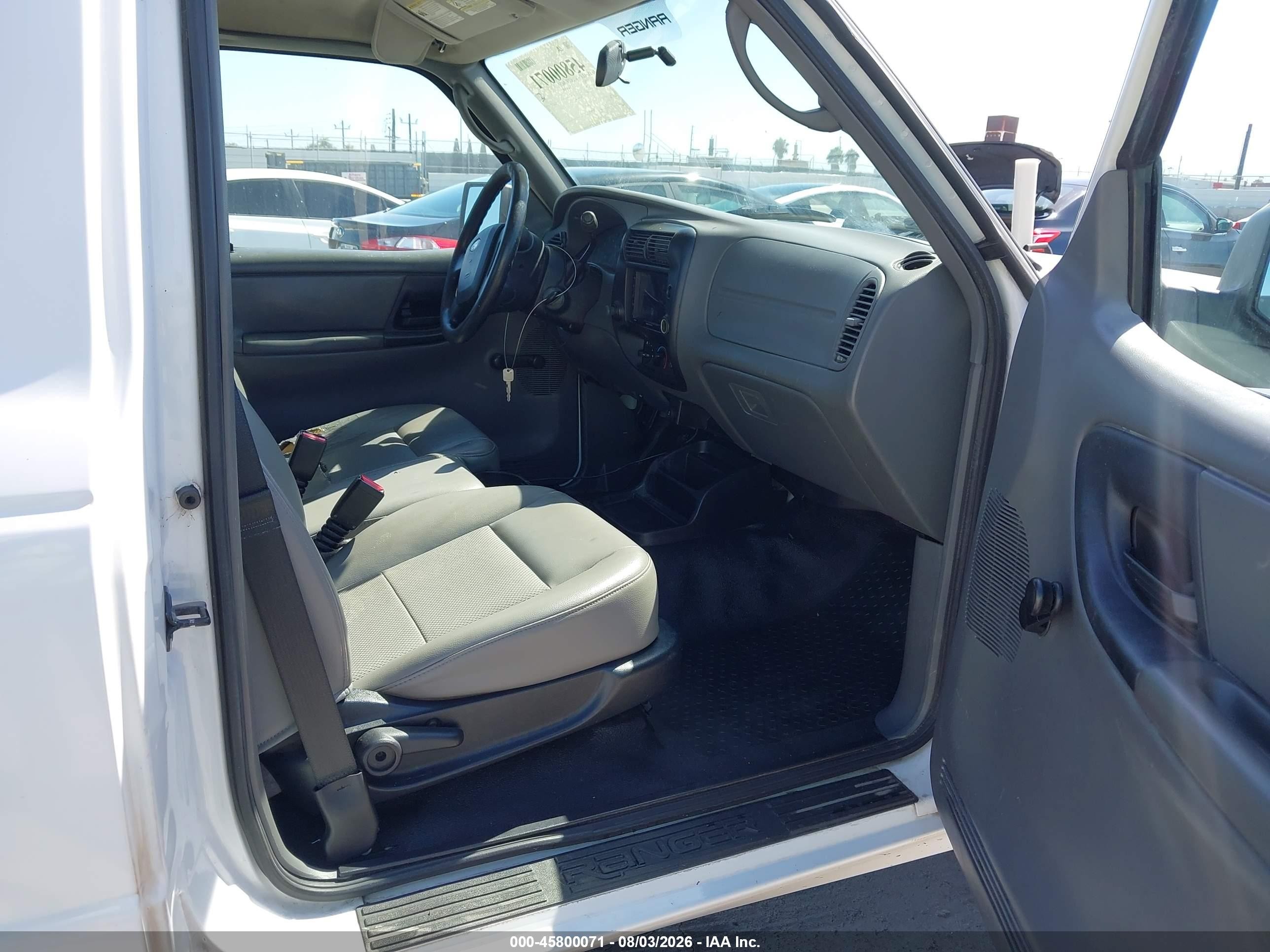 2010 Ford Ranger Xl/xlt White vin: 1FTKR1AD9APA77951