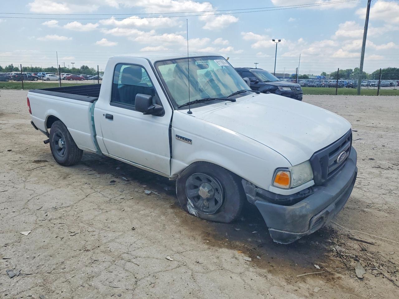 2011 Ford Ranger White vin: 1FTKR1AD9BPA05391