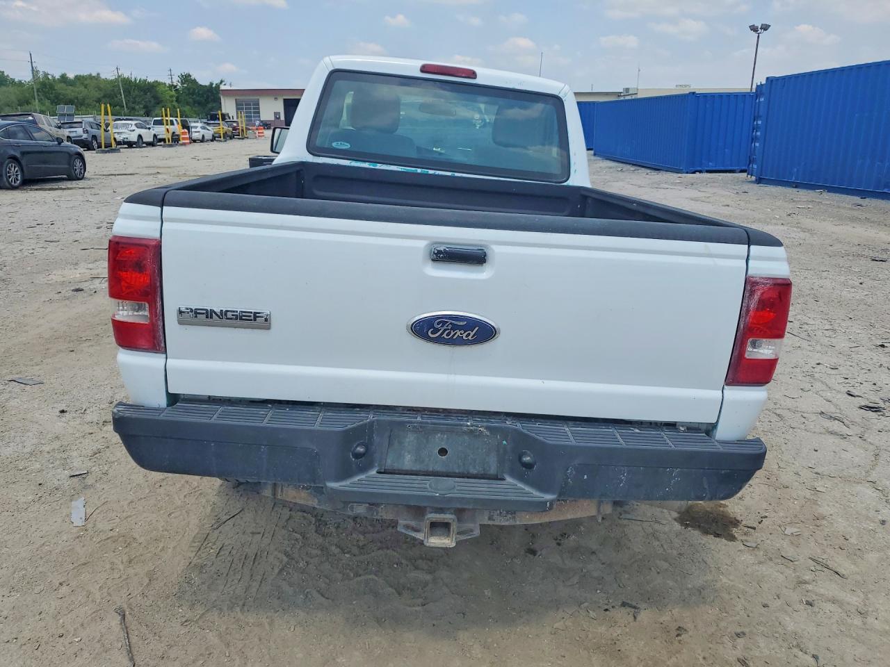 2011 Ford Ranger White vin: 1FTKR1AD9BPA05391