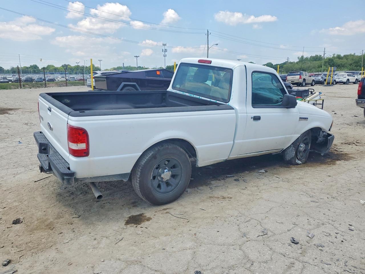 2011 Ford Ranger White vin: 1FTKR1AD9BPA05391
