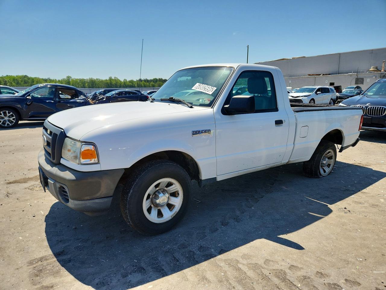 2011 Ford Ranger Белый vin: 1FTKR1AD9BPA25690
