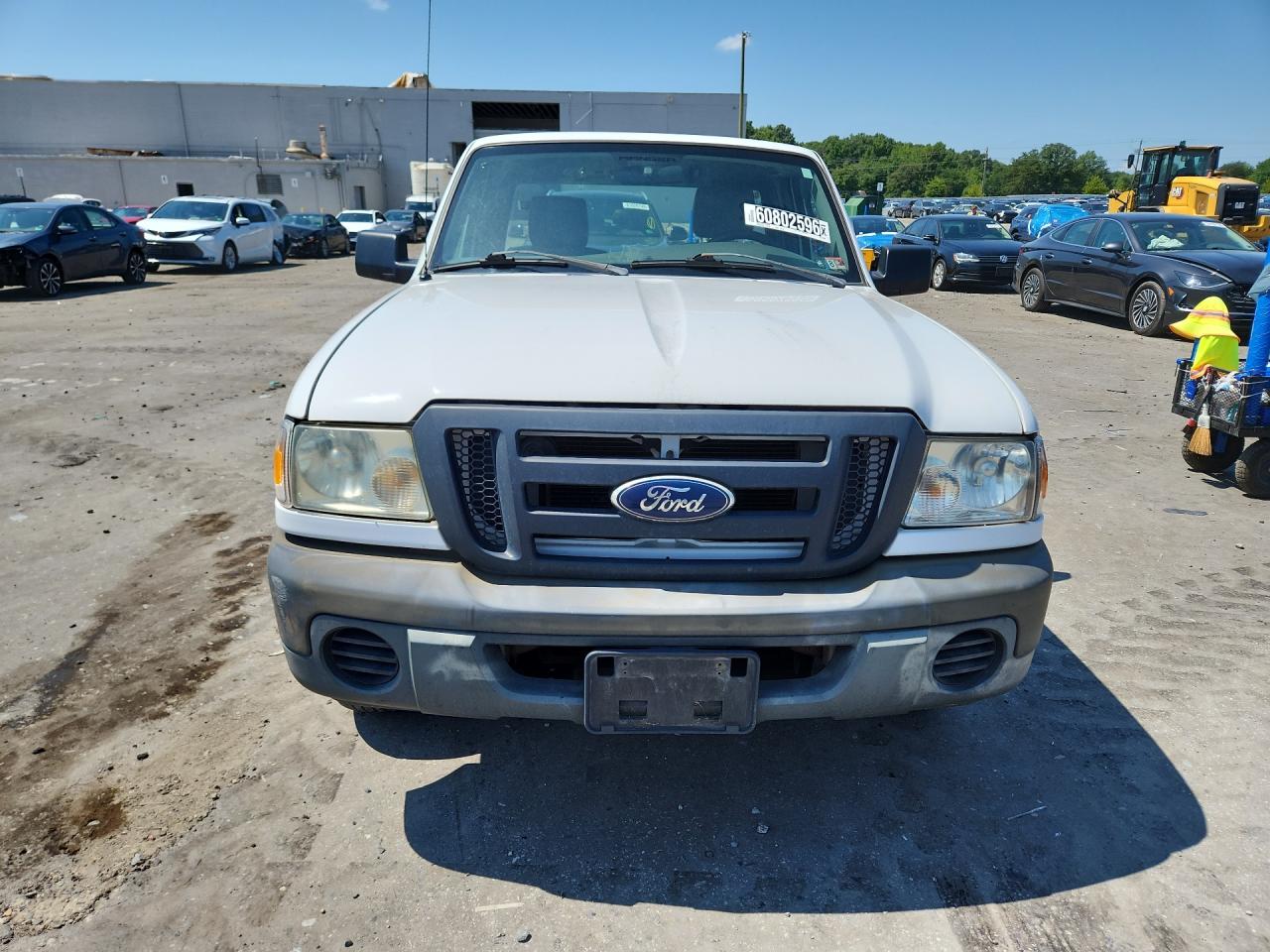 2011 Ford Ranger Белый vin: 1FTKR1AD9BPA25690 Damage: Left Head Lamp, Faded, Repair Required